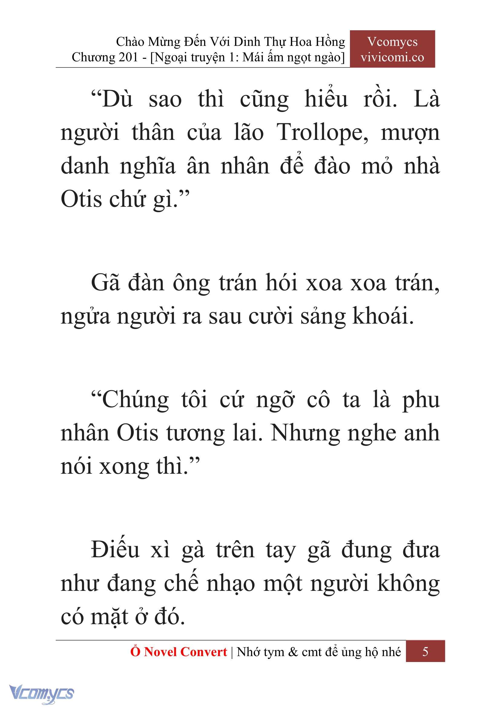 [Novel] Chào Mừng Đến Với Dinh Thự Hoa Hồng Chap 201 - Trang 2