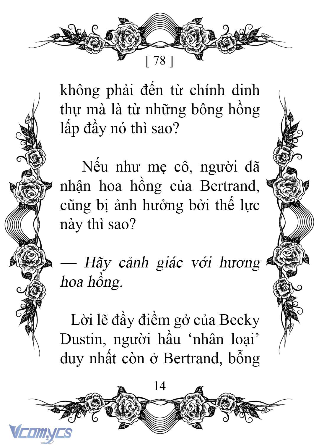 [Novel] Chào Mừng Đến Với Dinh Thự Hoa Hồng Chap 78 - Trang 2