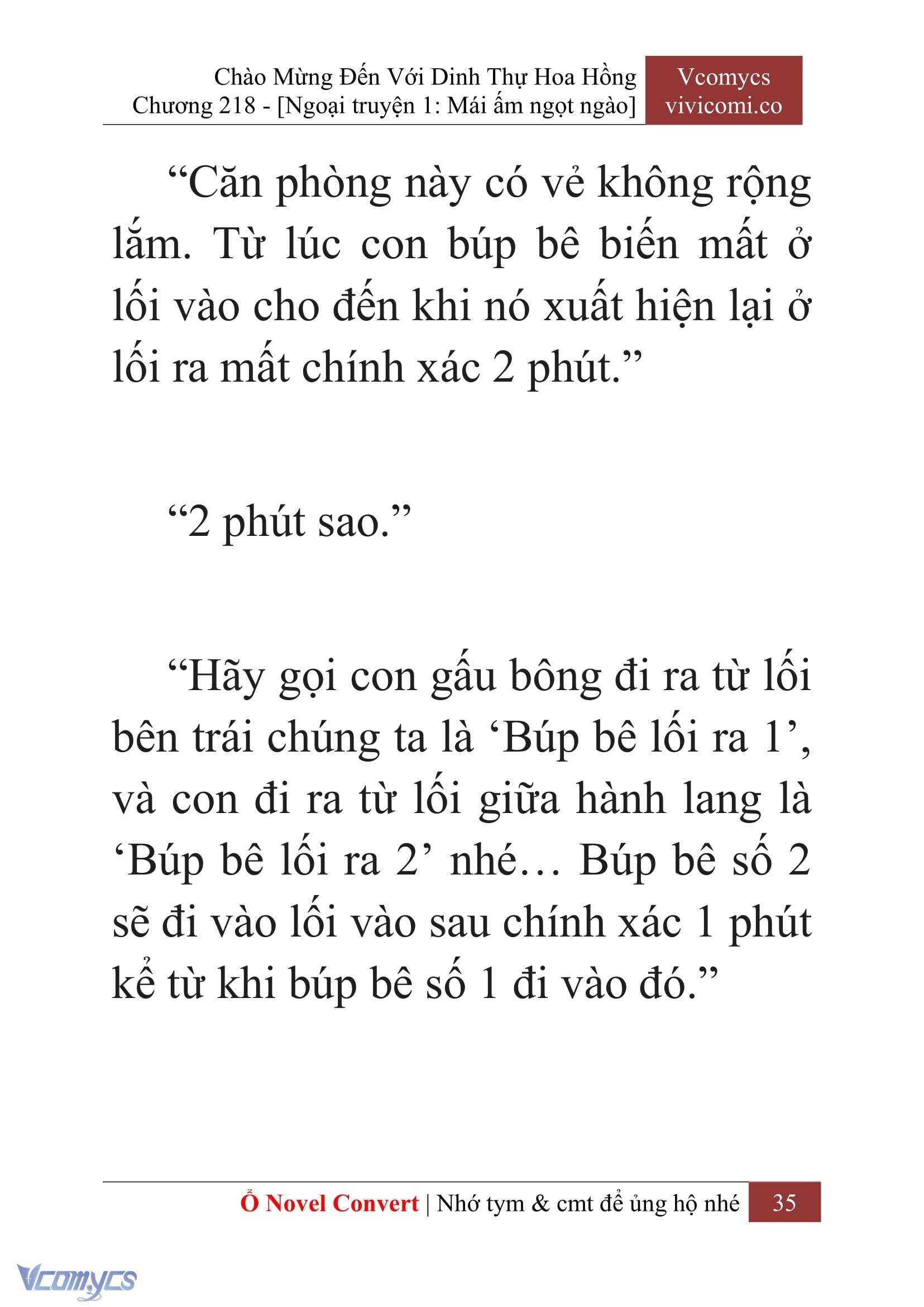 [Novel] Chào Mừng Đến Với Dinh Thự Hoa Hồng Chap 218 - Trang 2