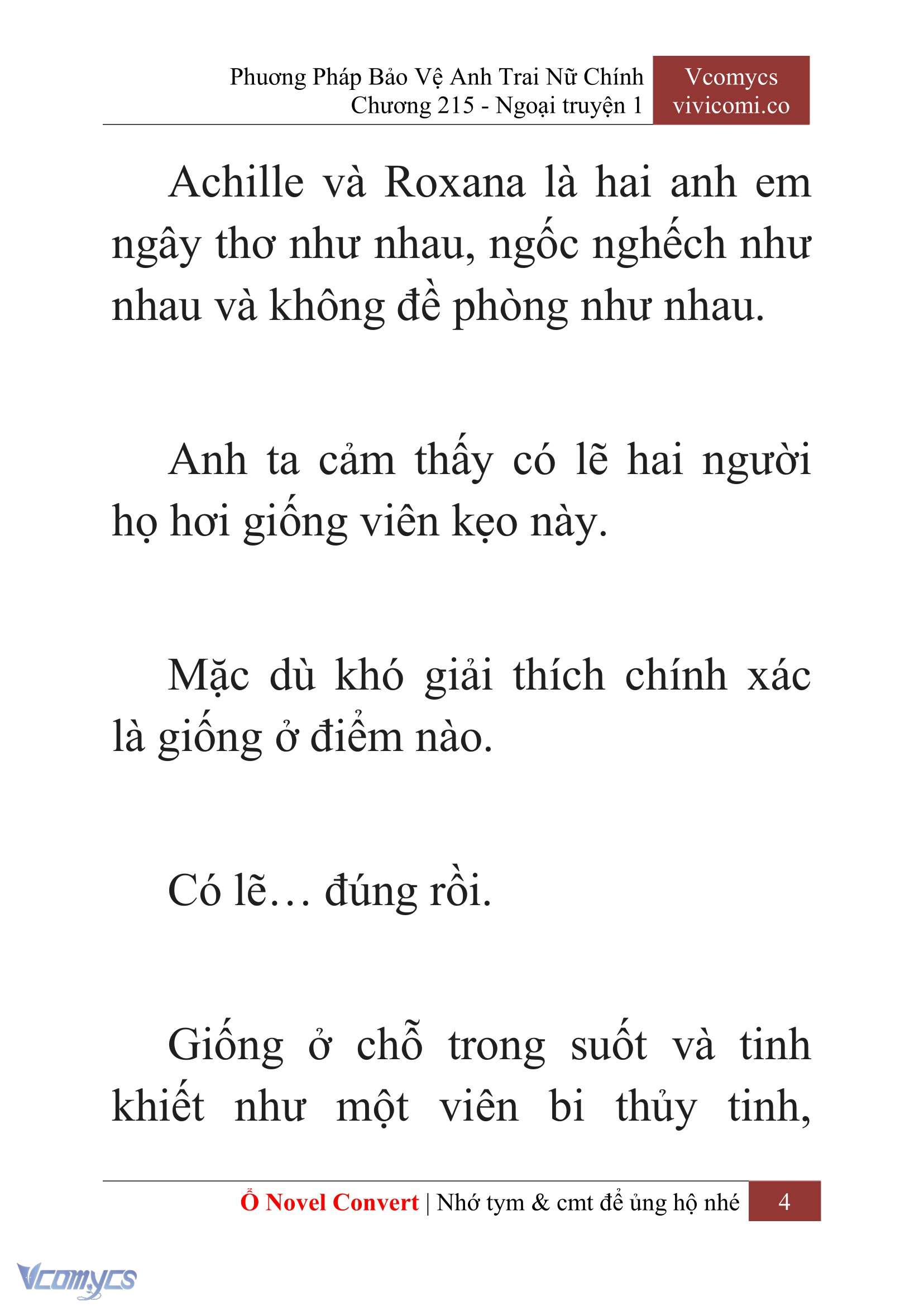 [Novel] Phương Pháp Bảo Vệ Anh Trai Nữ Chính Chap 215 - Trang 2