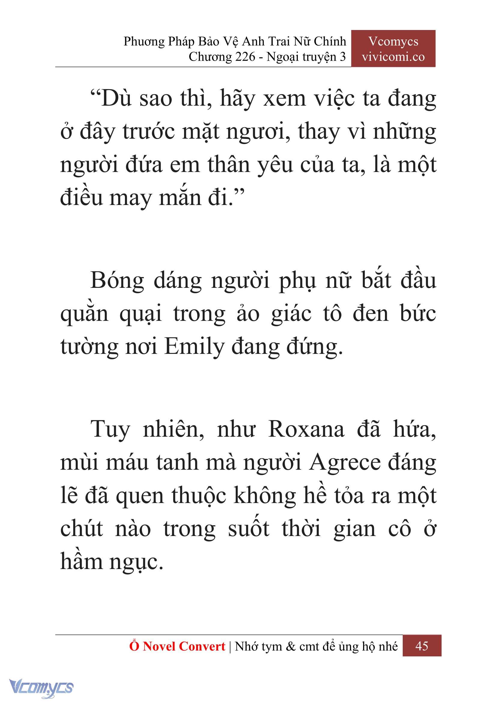 [Novel] Phương Pháp Bảo Vệ Anh Trai Nữ Chính Chap 226 - Next Chap 227