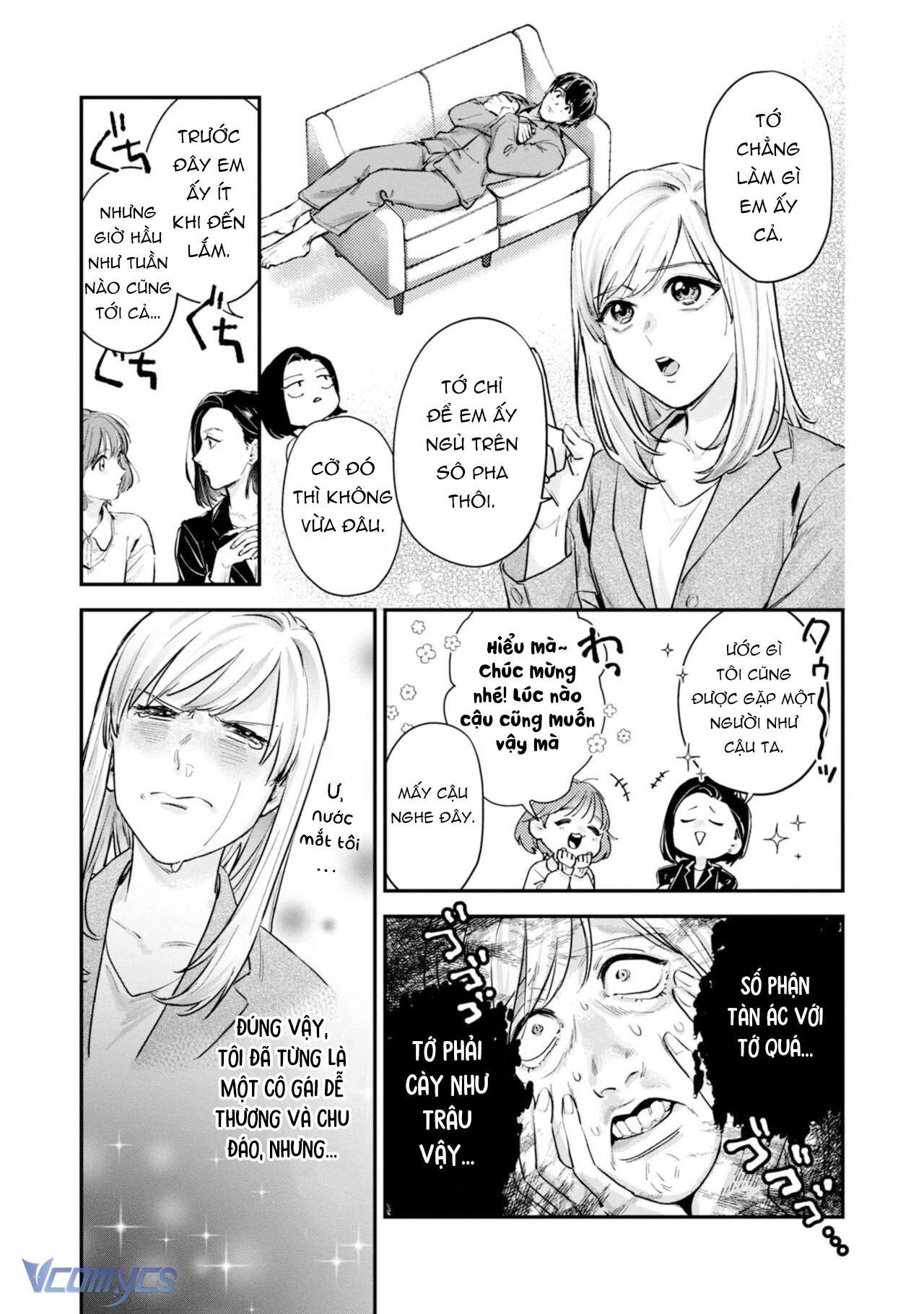 Chị Thích Ngực Tôi Đúng Không?! Chap 1 - Trang 2