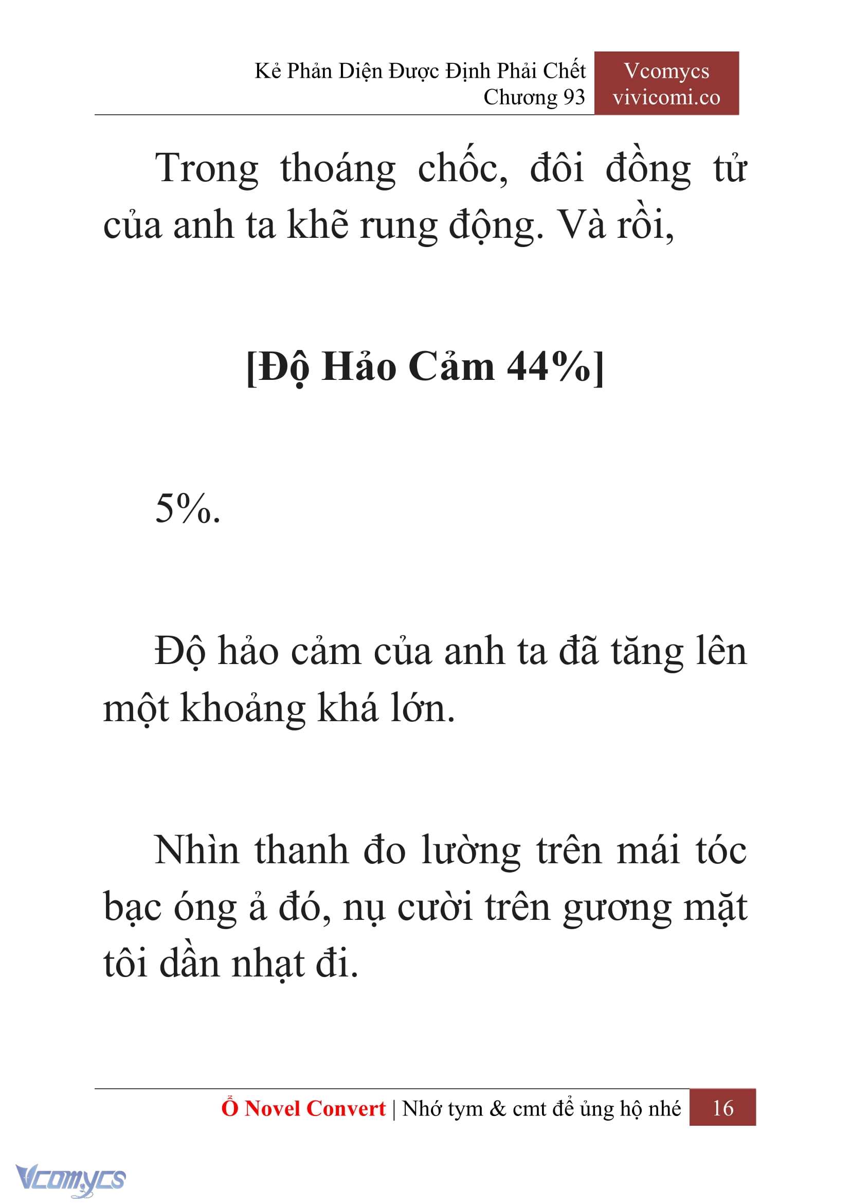 [Novel] Kẻ Phản Diện Được Định Phải Chết Chap 93 - Trang 2