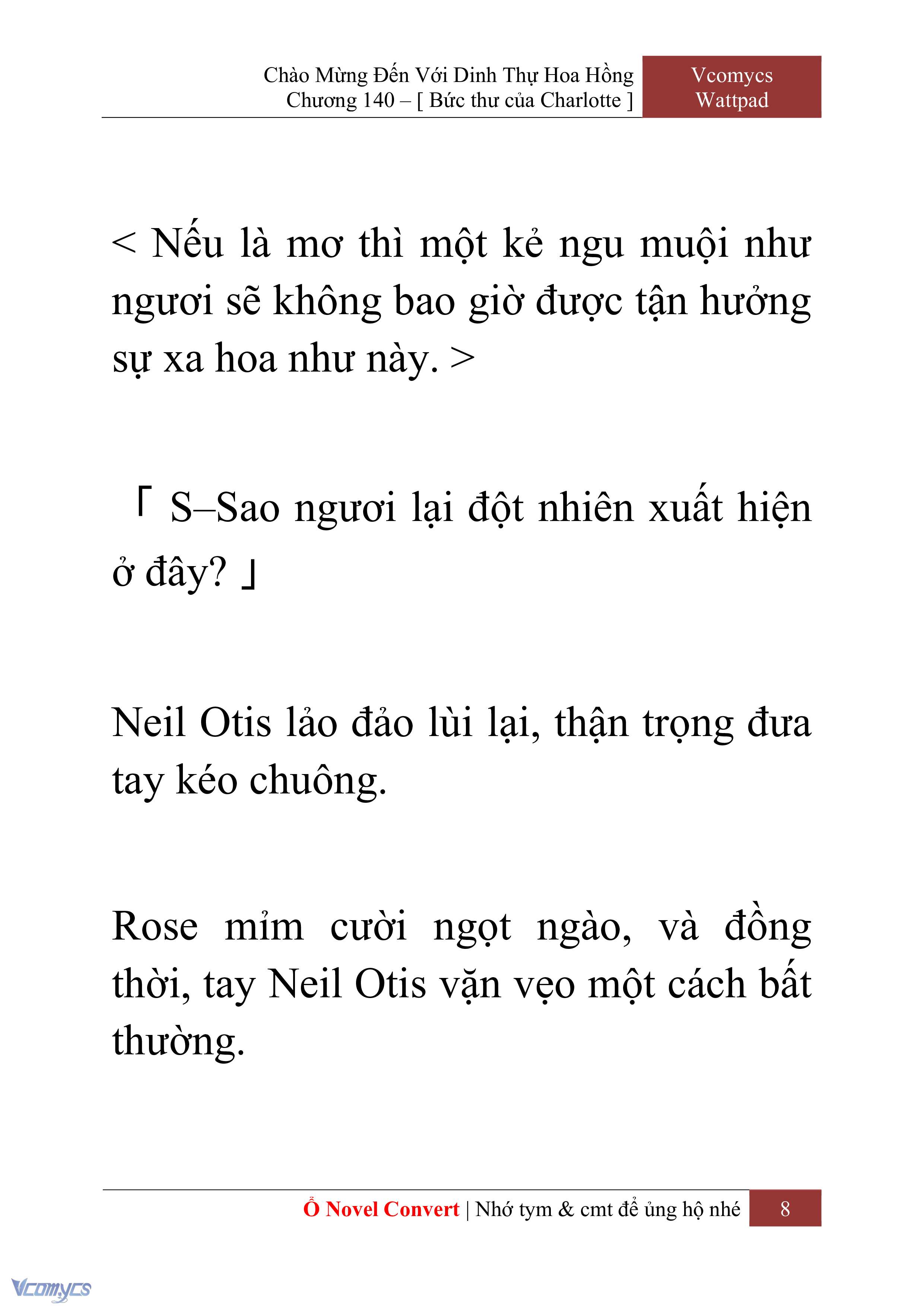 [Novel] Chào Mừng Đến Với Dinh Thự Hoa Hồng Chap 140 - Trang 2