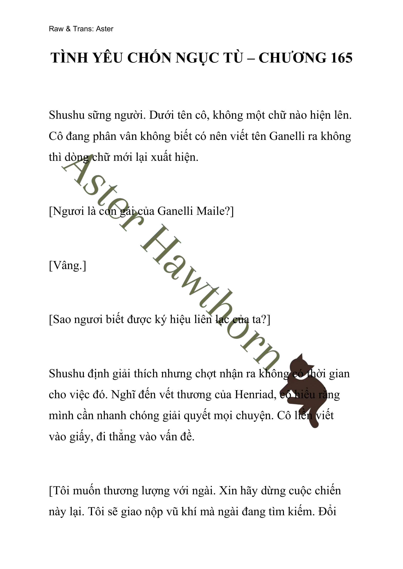 [NOVEL] Tình Yêu Chốn Ngục Tù Chap 165 - Trang 2