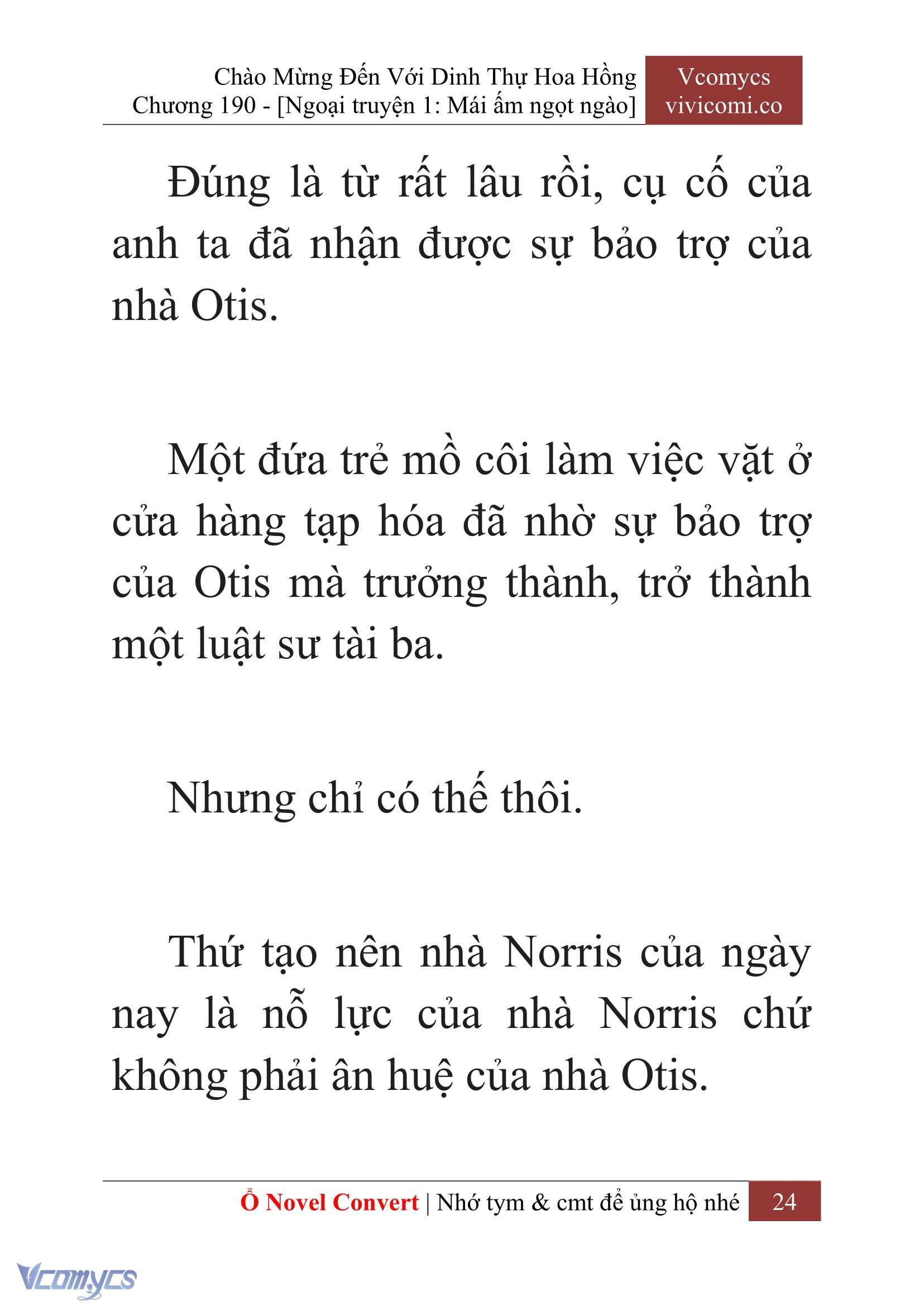 [Novel] Chào Mừng Đến Với Dinh Thự Hoa Hồng Chap 190 - Trang 2