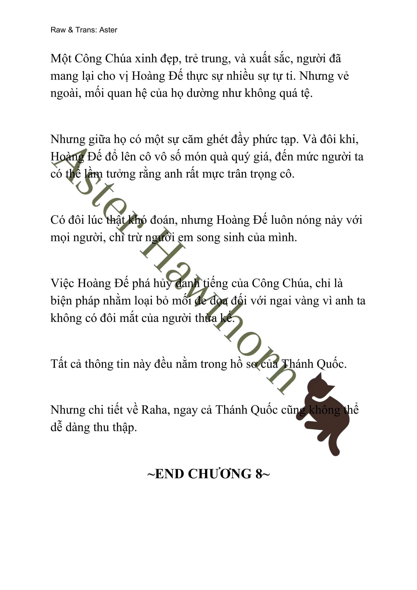 [NOVEL] Búp Bê Trong Phòng Ngủ Của Công Chúa Chap 8 - Trang 2