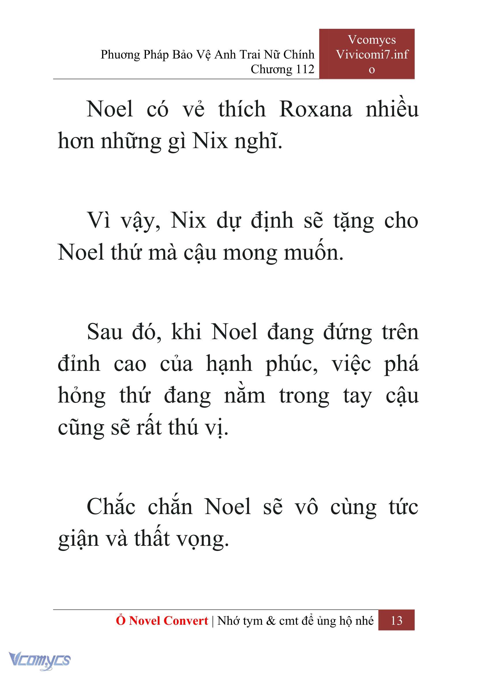 [Novel] Phương Pháp Bảo Vệ Anh Trai Nữ Chính Chap 112 - Trang 2