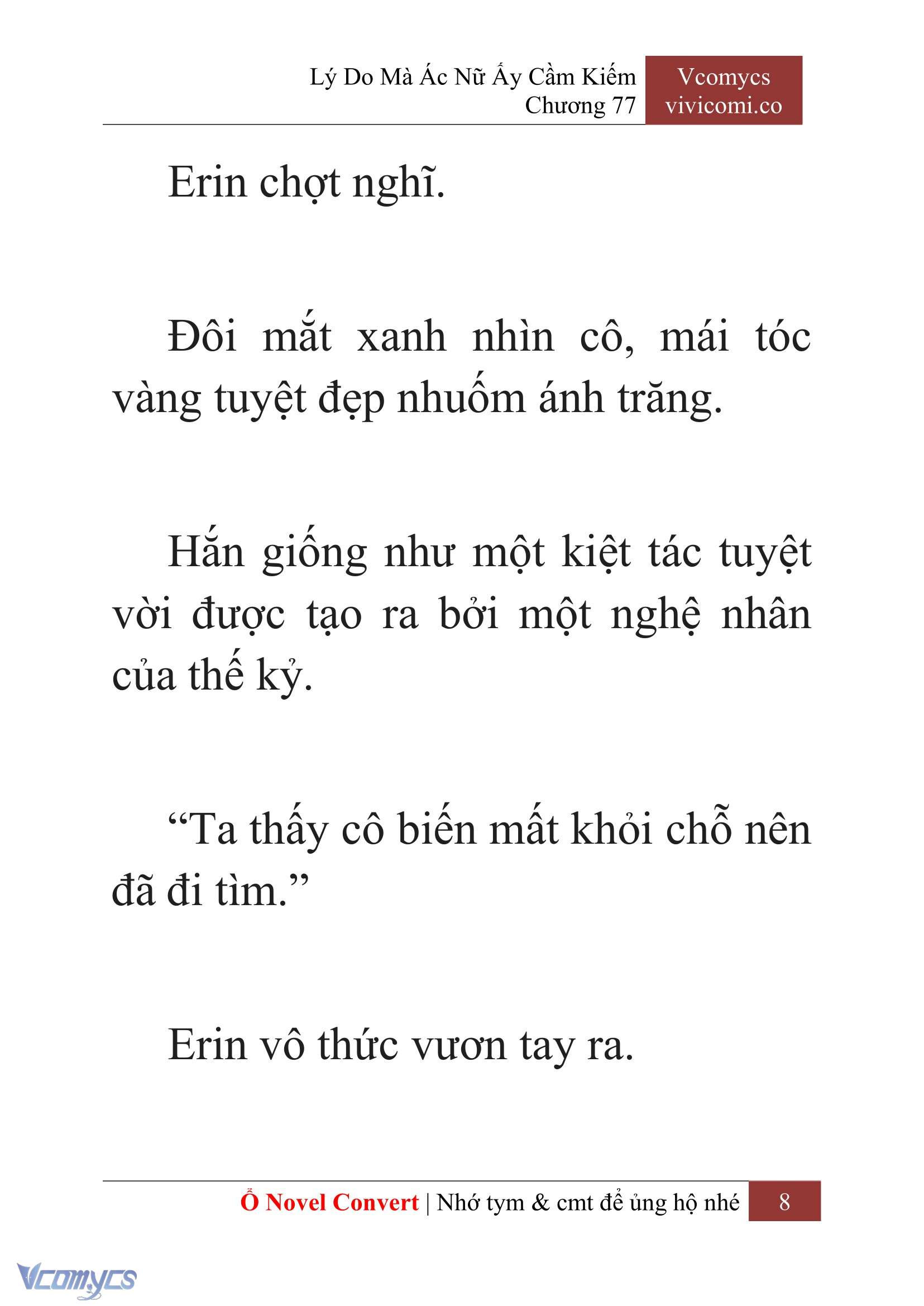 [Novel] Lý Do Mà Ác Nữ Ấy Cầm Kiếm Chap 77 - Trang 2