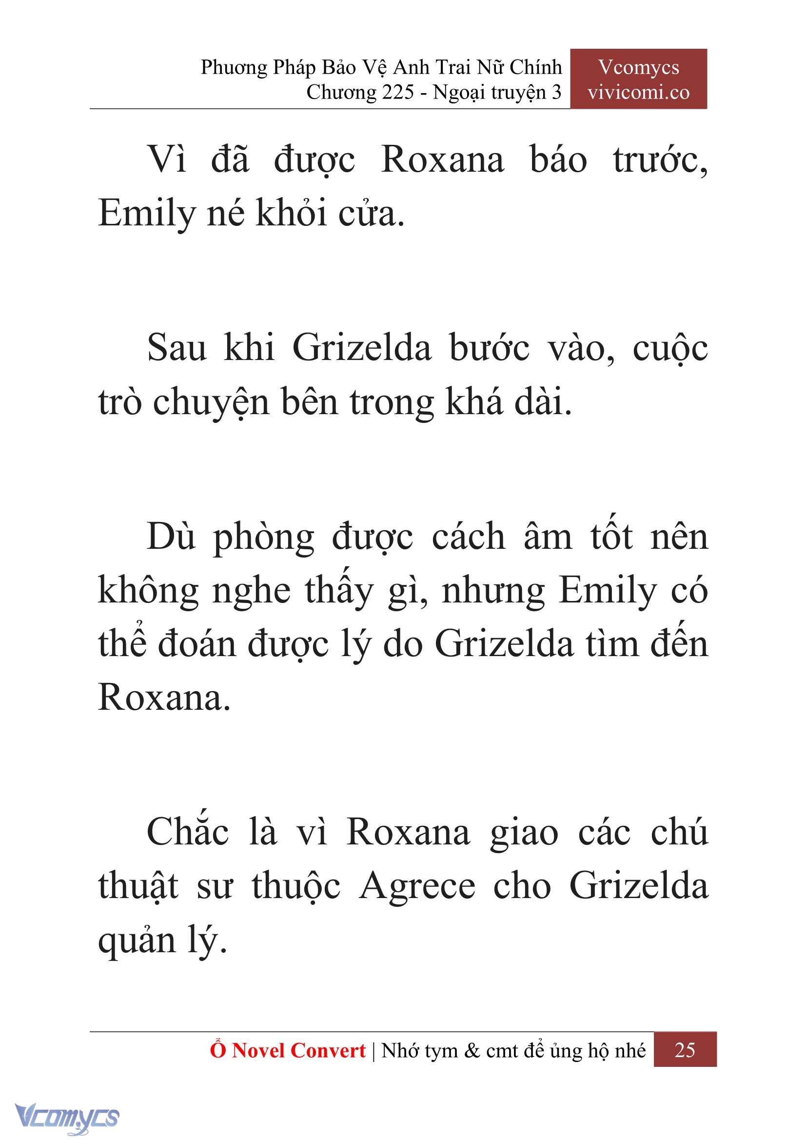 [Novel] Phương Pháp Bảo Vệ Anh Trai Nữ Chính Chap 225 - Trang 2