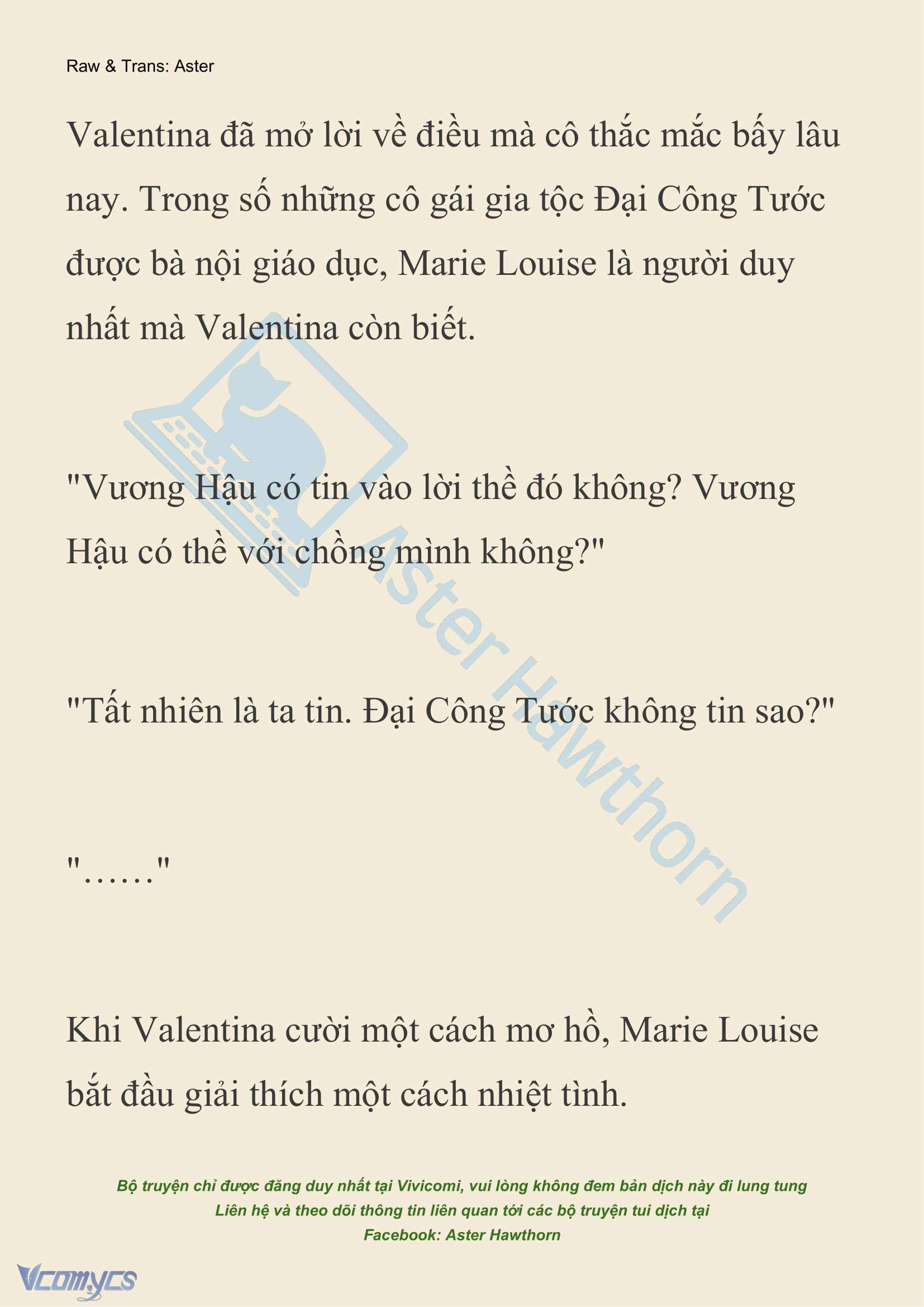 [NOVEL] Thiên Đường Của Valentina Chap 197 - Trang 2