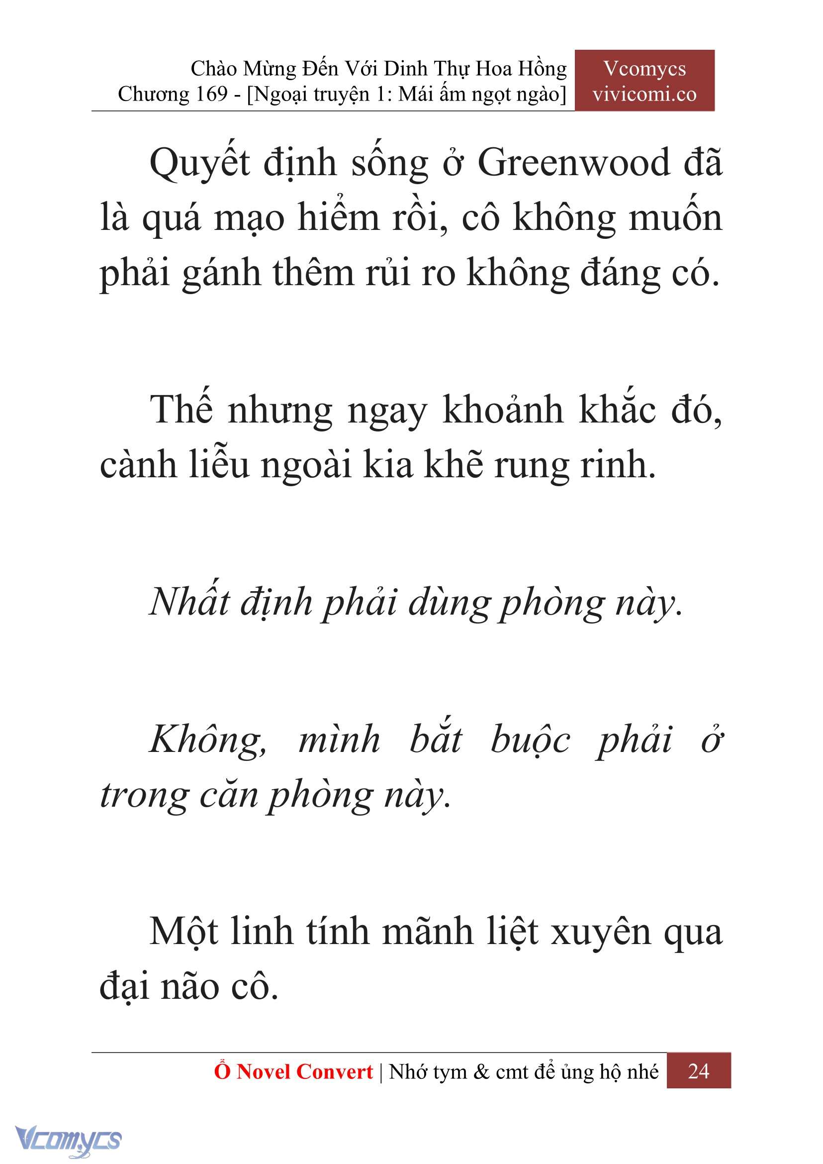 [Novel] Chào Mừng Đến Với Dinh Thự Hoa Hồng Chap 169 - Trang 2