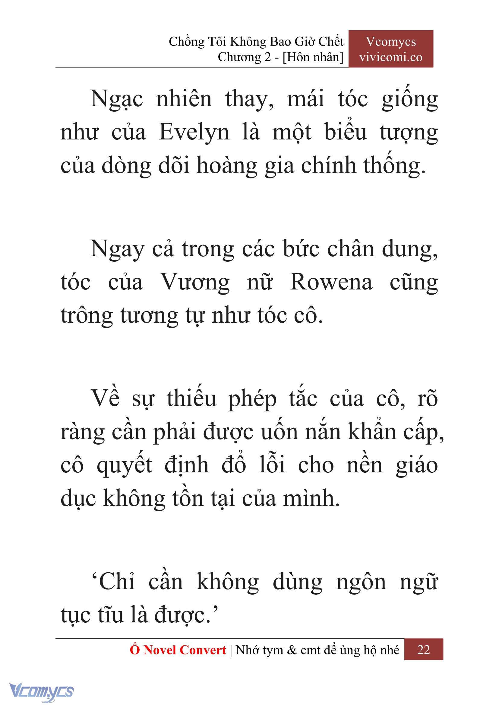 [Novel] Chồng Tôi Không Bao Giờ Chết Chap 2 - Trang 2
