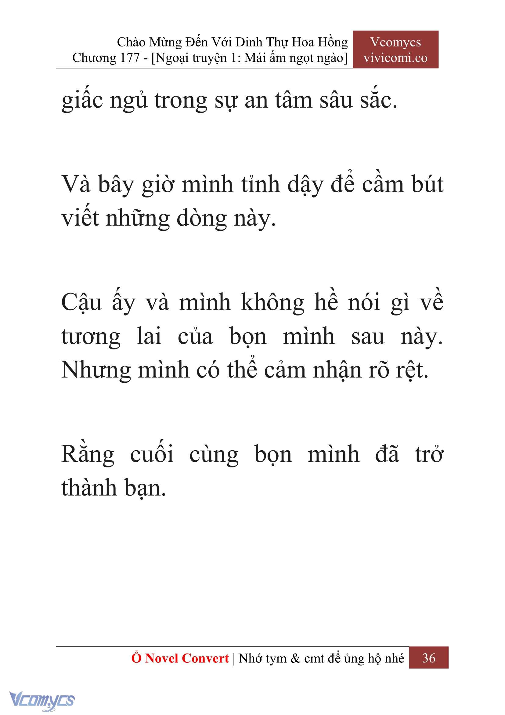 [Novel] Chào Mừng Đến Với Dinh Thự Hoa Hồng Chap 177 - Trang 2