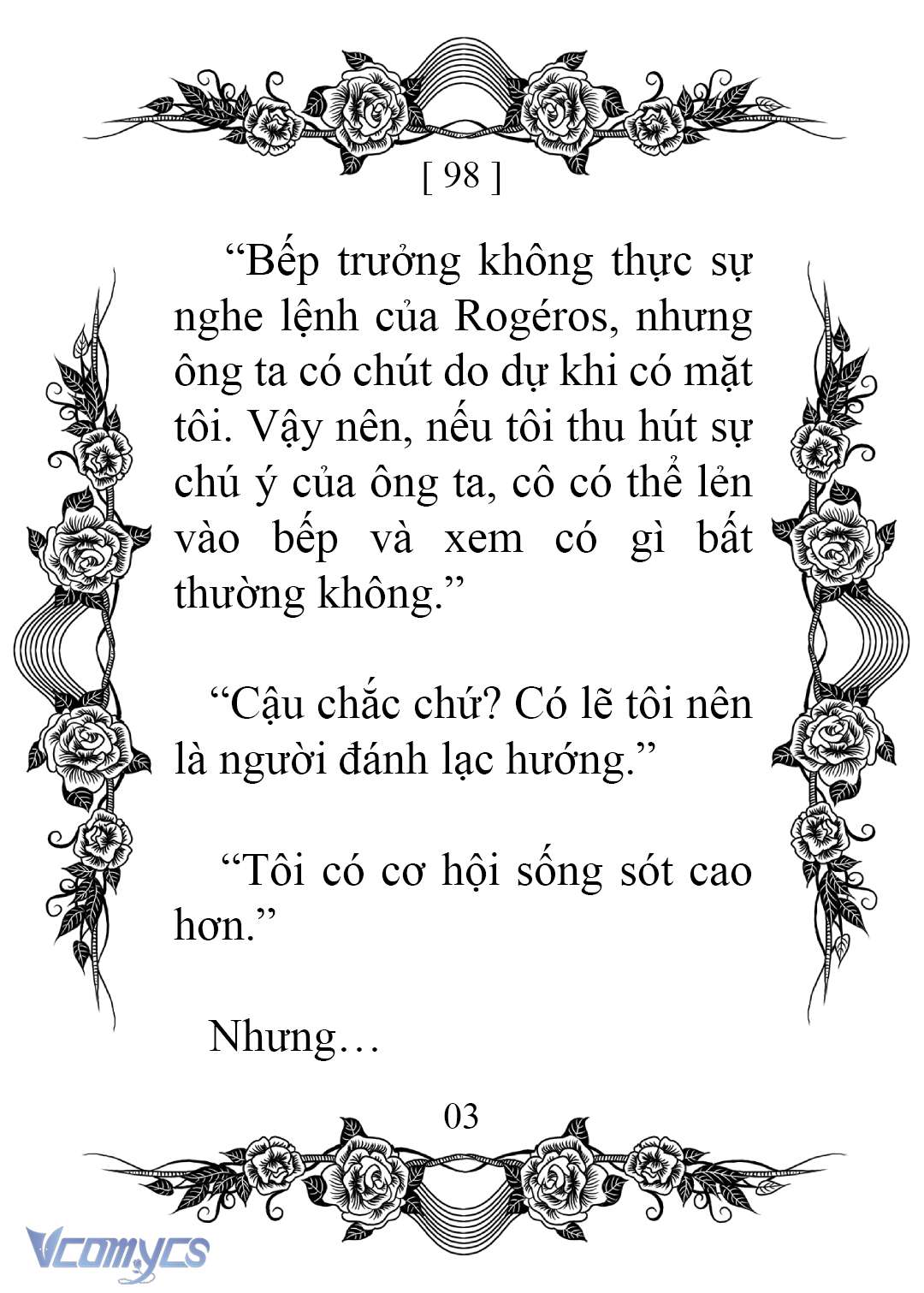 [Novel] Chào Mừng Đến Với Dinh Thự Hoa Hồng Chap 98 - Trang 2