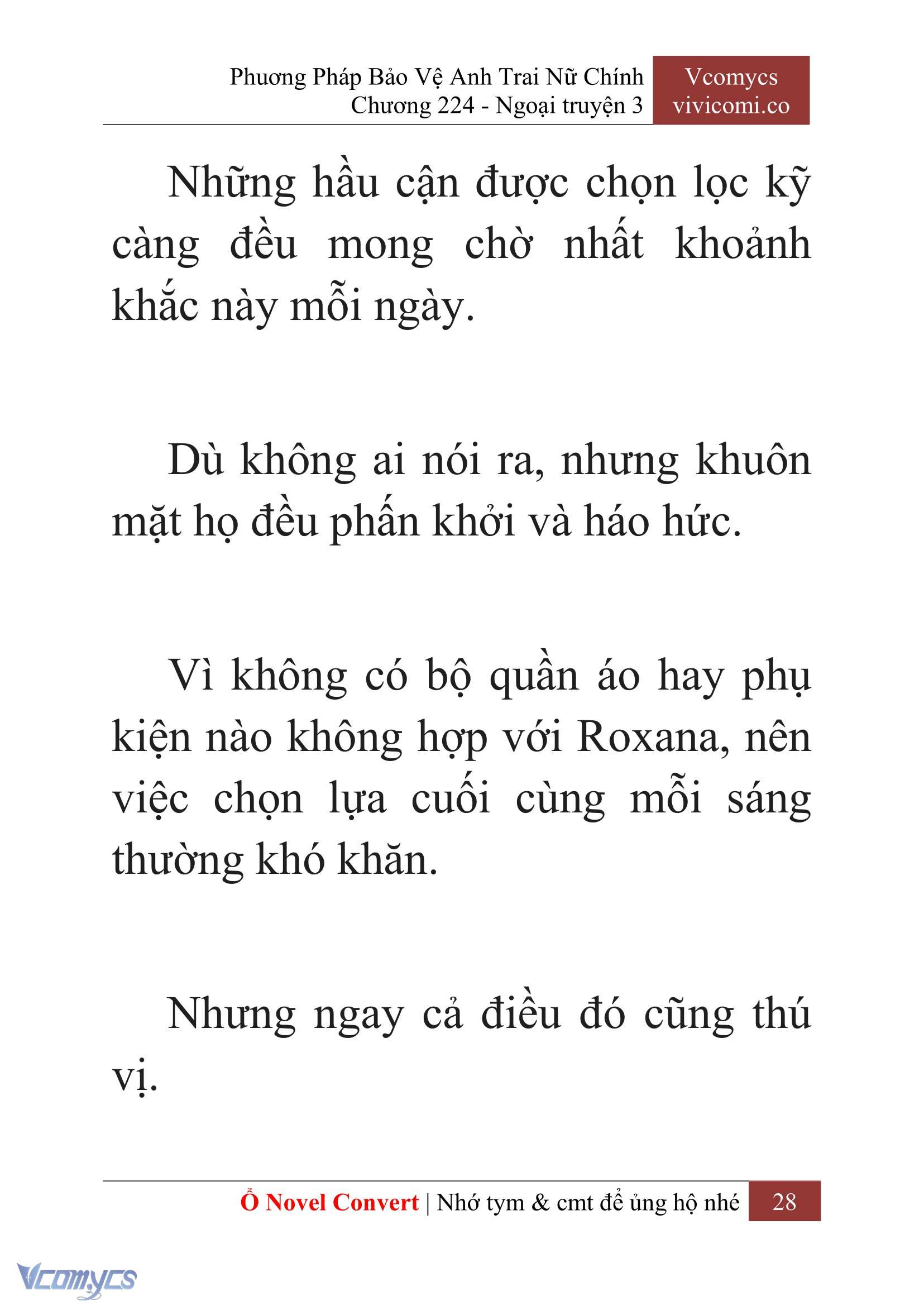 [Novel] Phương Pháp Bảo Vệ Anh Trai Nữ Chính Chap 224 - Trang 2