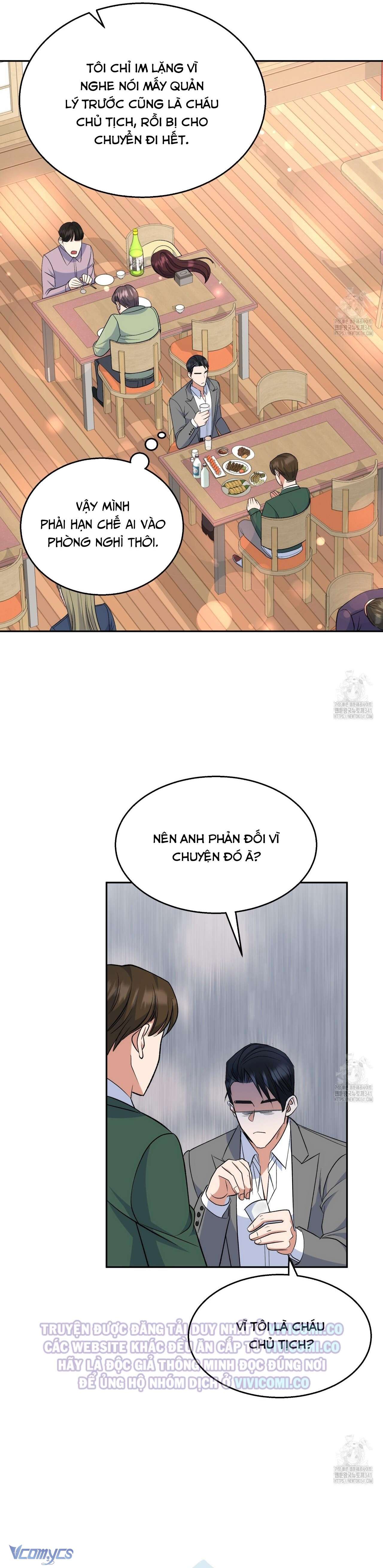 [18+] Sếp Của Anh Trai Tôi Đã Vượt Quá Giới Hạn Chap 23 - Trang 2