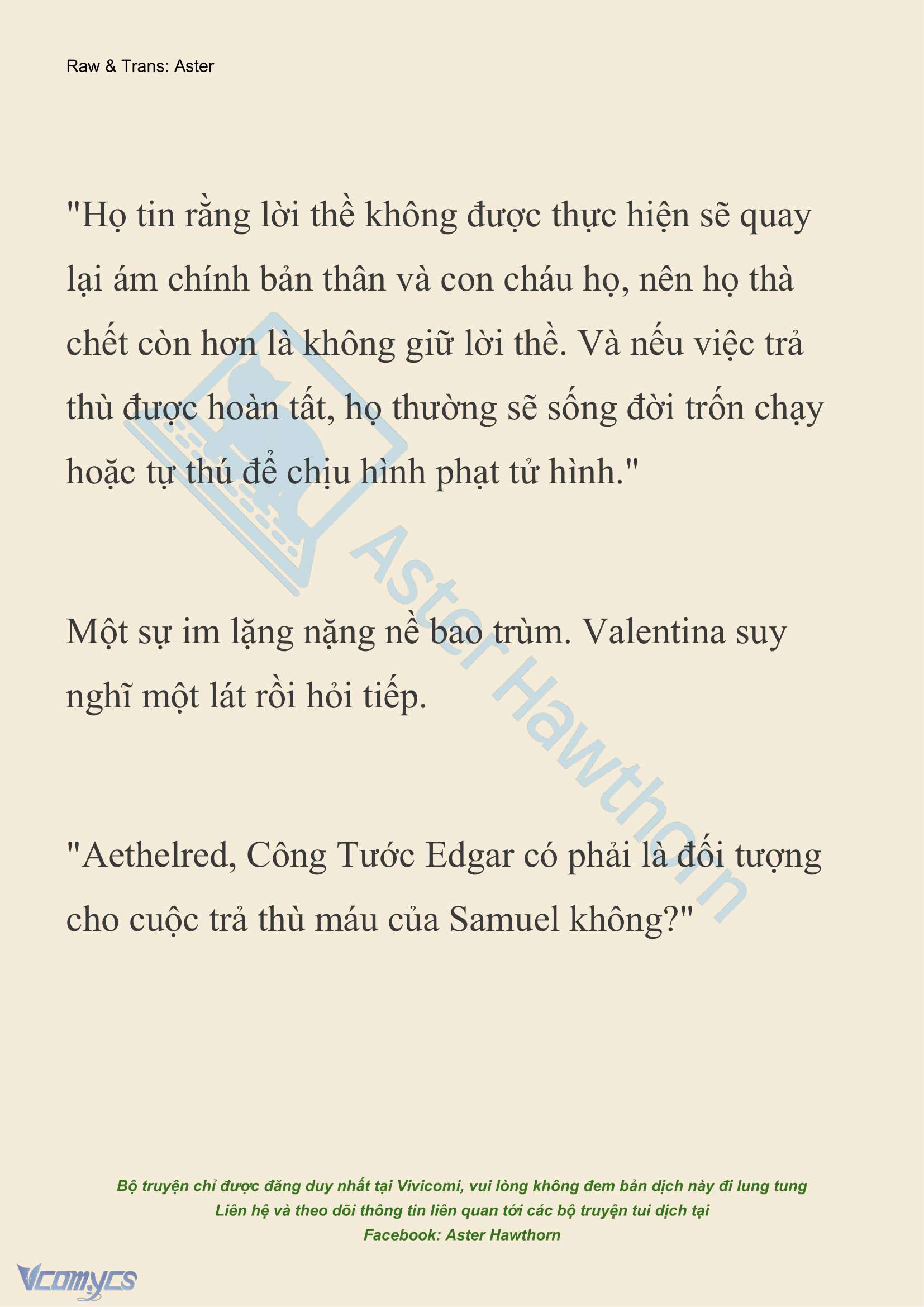 [NOVEL] Thiên Đường Của Valentina Chap 105 - Trang 2