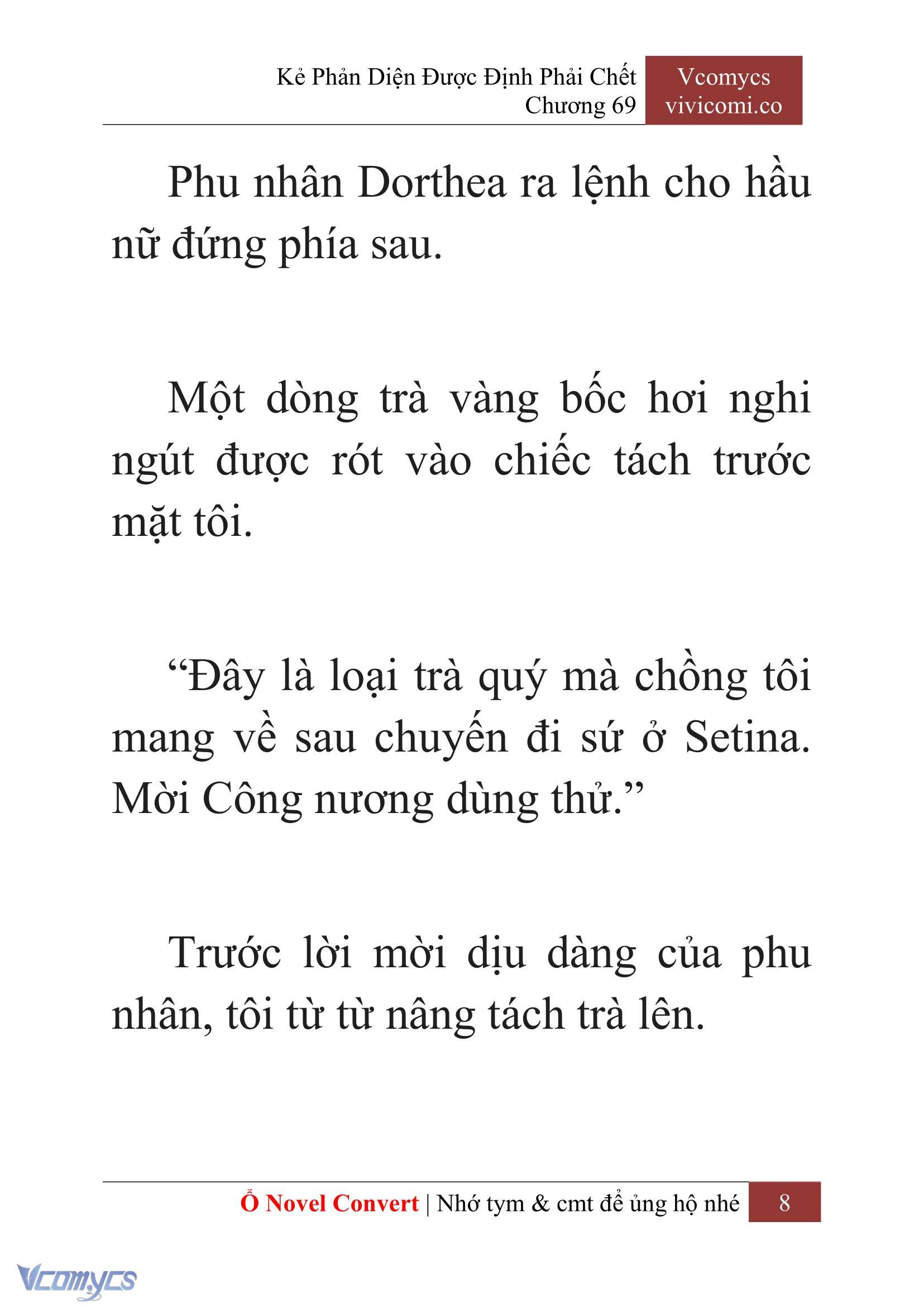[Novel] Kẻ Phản Diện Được Định Phải Chết Chap 69 - Next Chap 70