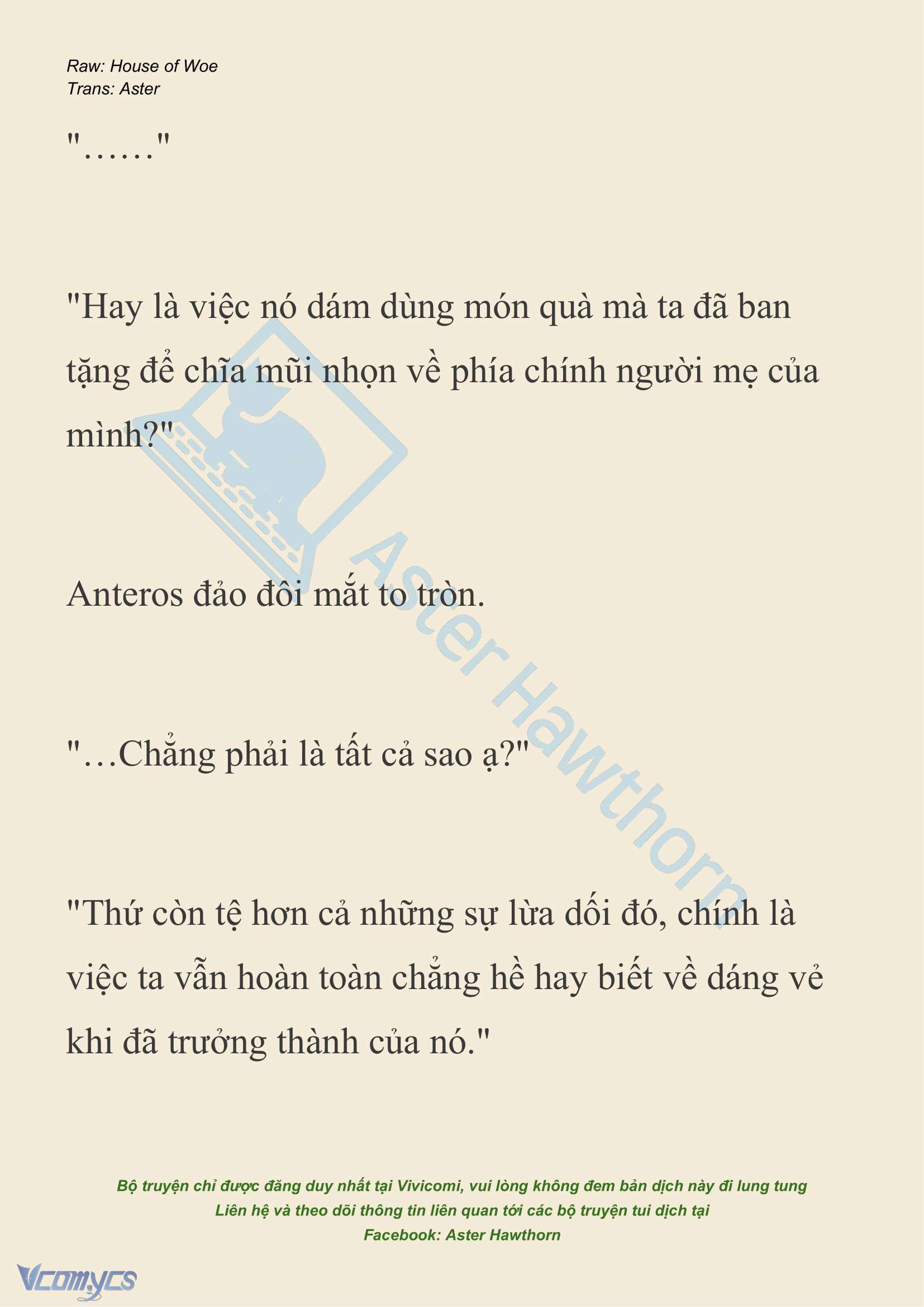 [NOVEL] Dành Cho Các Nữ Thần: Dành cho Psyche Chap 36 - Trang 2