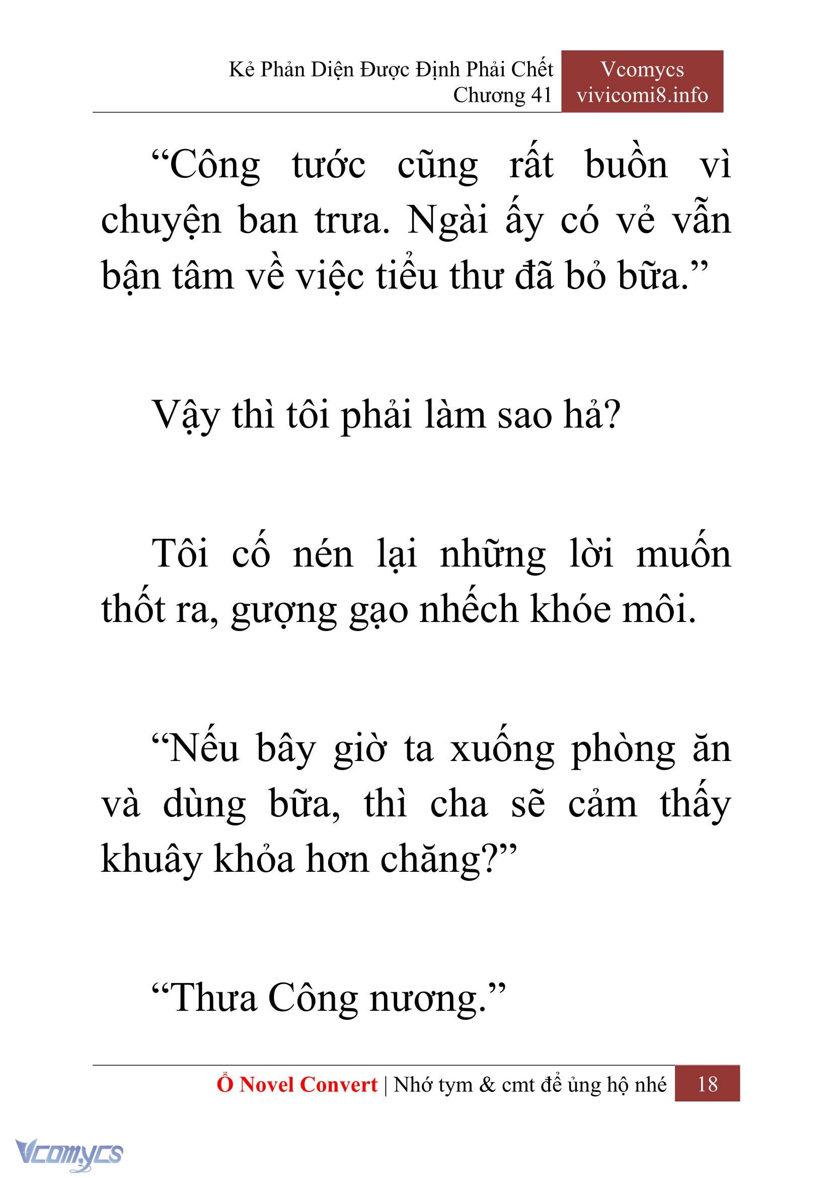 [Novel] Kẻ Phản Diện Được Định Phải Chết Chap 41 - Next Chap 42