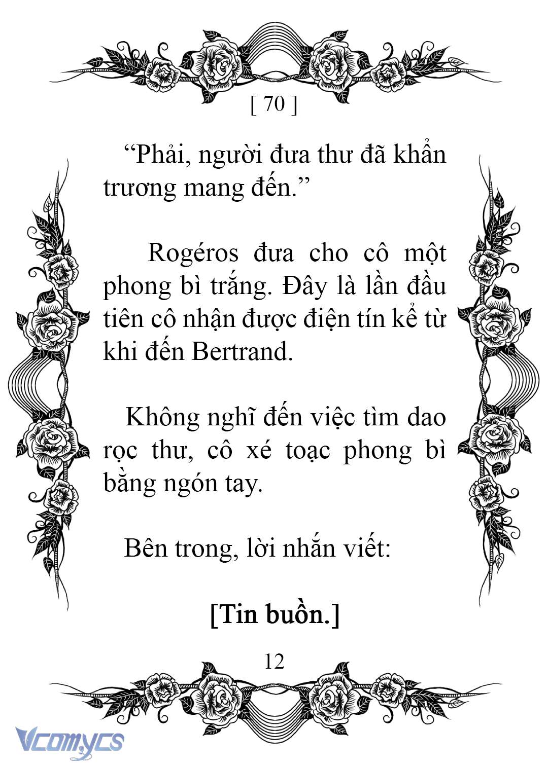 [Novel] Chào Mừng Đến Với Dinh Thự Hoa Hồng Chap 70 - Trang 2