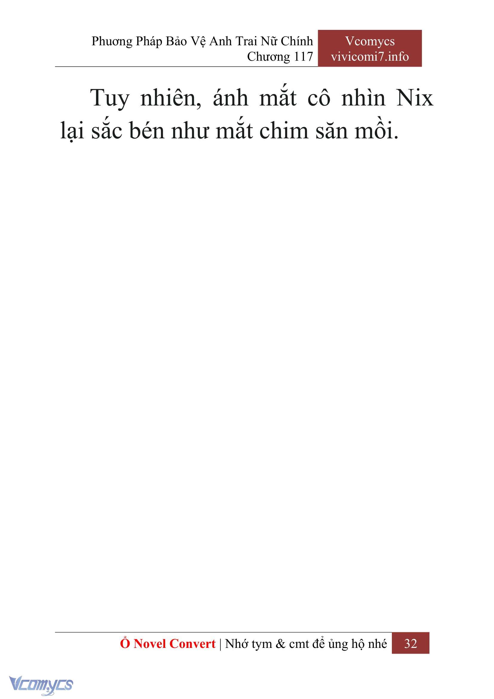 [Novel] Phương Pháp Bảo Vệ Anh Trai Nữ Chính Chap 117 - Trang 2