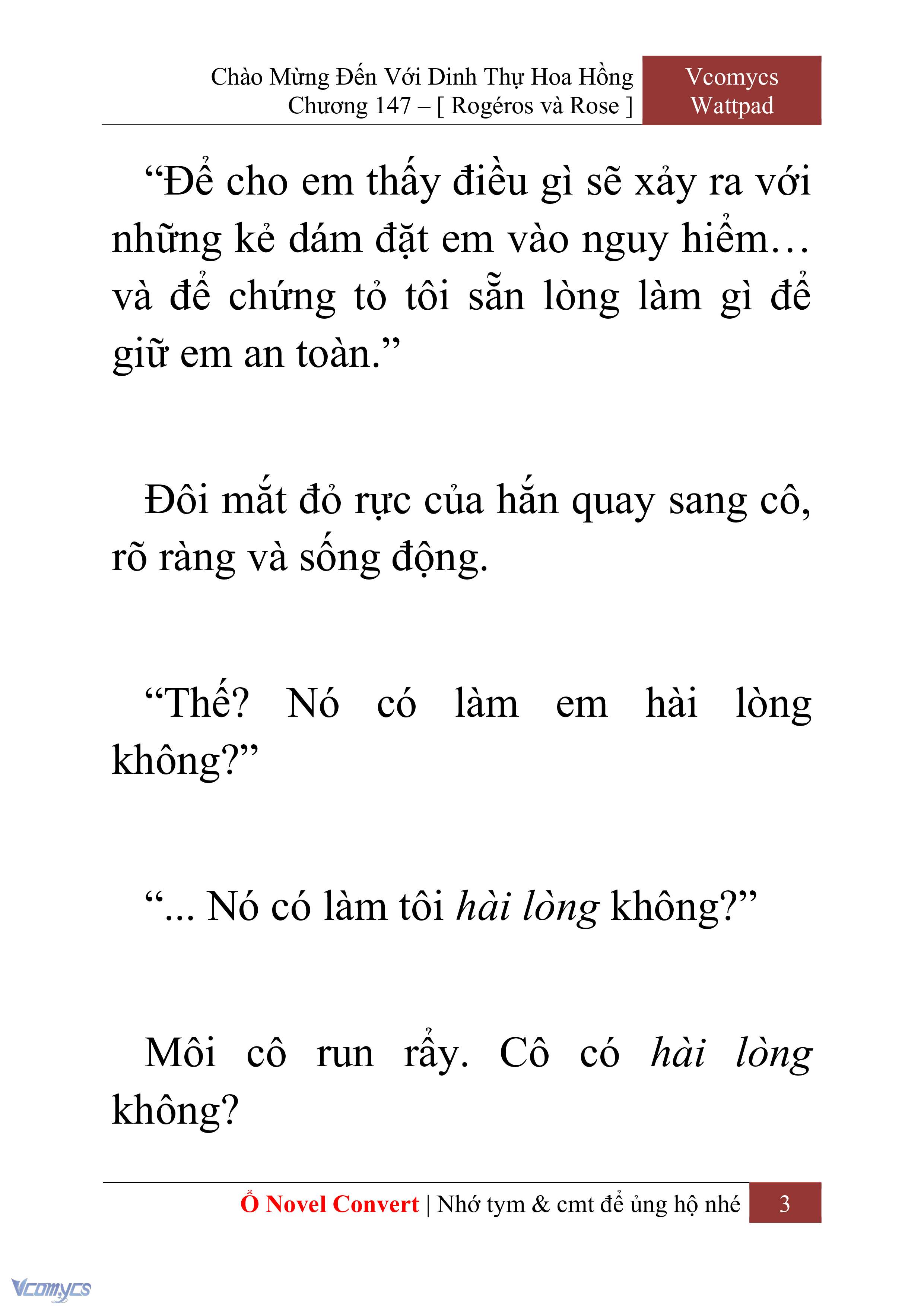 [Novel] Chào Mừng Đến Với Dinh Thự Hoa Hồng Chap 147 - Trang 2
