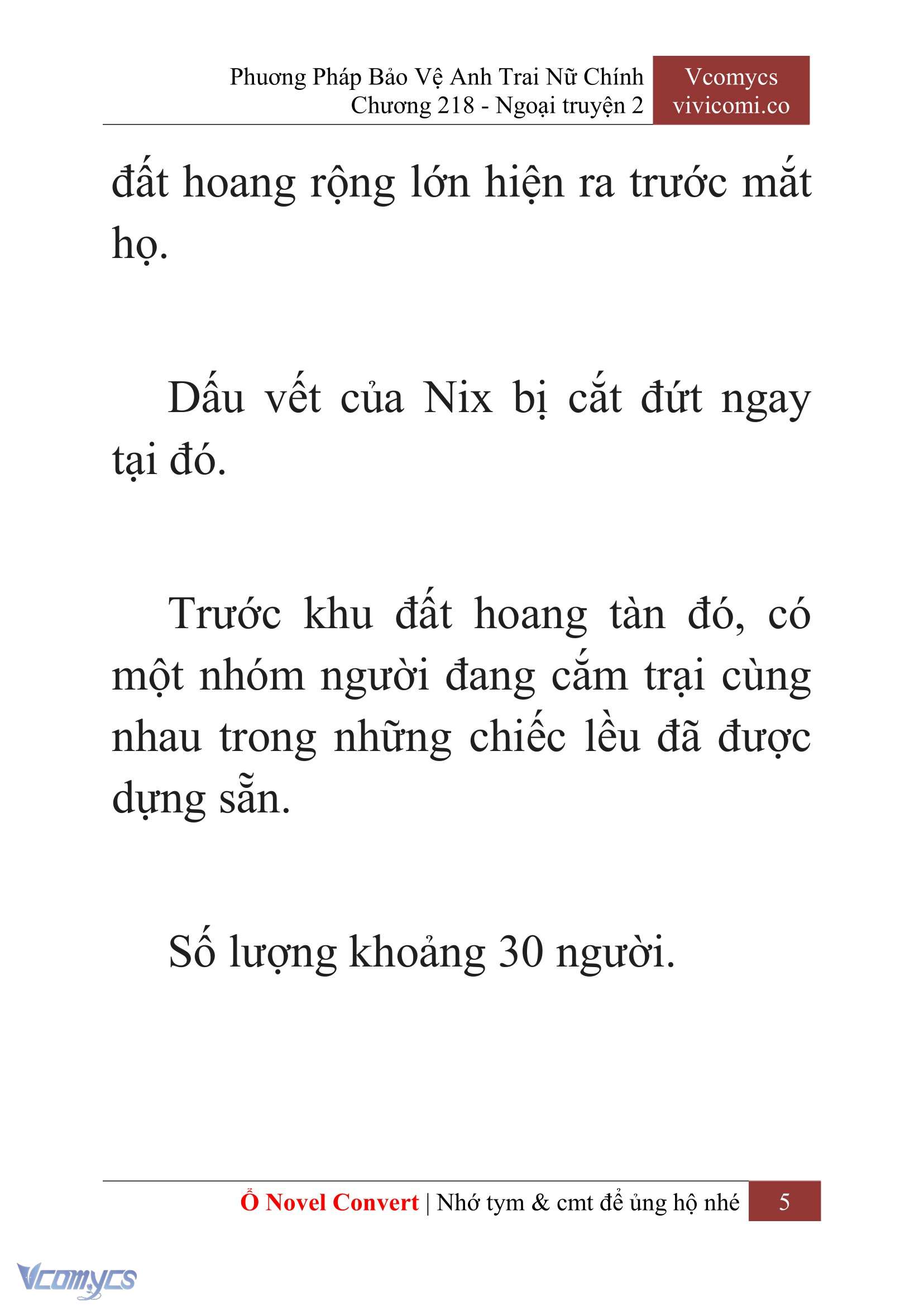 [Novel] Phương Pháp Bảo Vệ Anh Trai Nữ Chính Chap 218 - Trang 2
