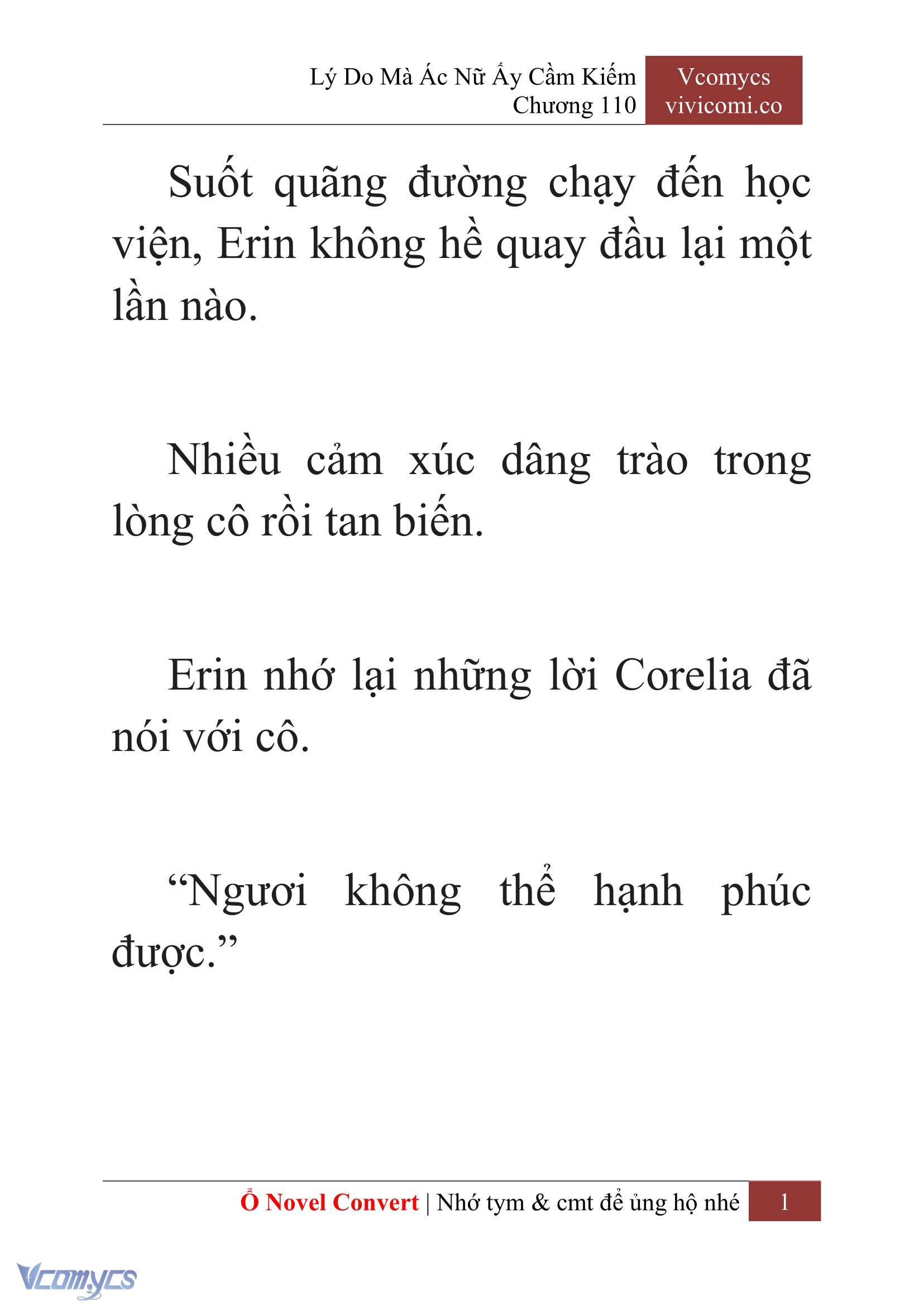 [Novel] Lý Do Mà Ác Nữ Ấy Cầm Kiếm Chap 110 - Trang 2