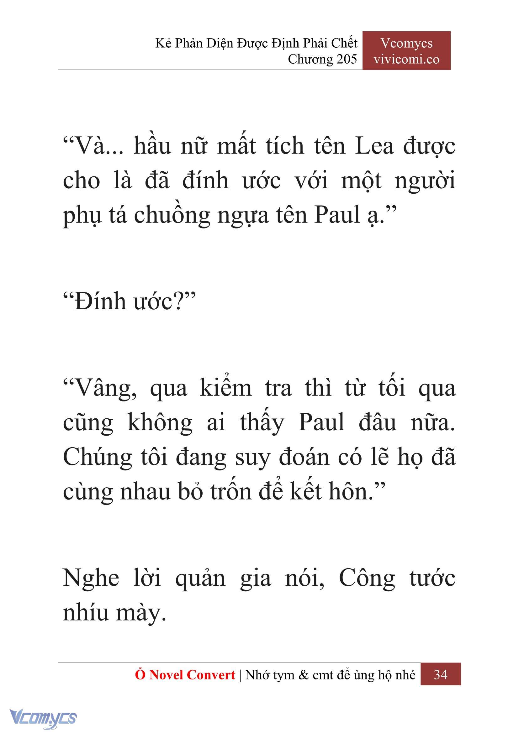 [Novel] Kẻ Phản Diện Được Định Phải Chết Chap 205 - Trang 2