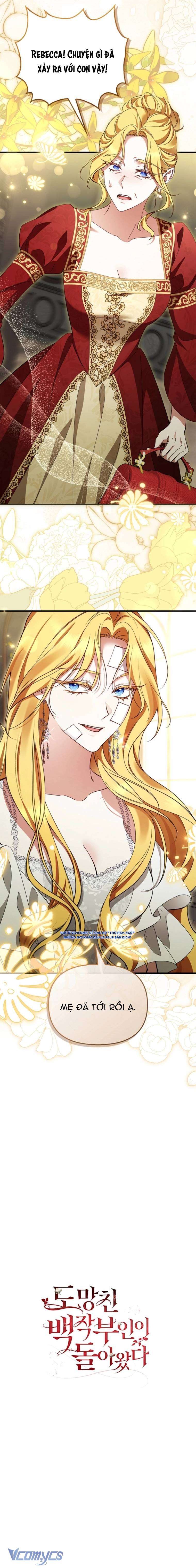 Nữ Bá Tước Bỏ Trốn Đã Quay Trở Lại Chap 14 - Next Chap 15