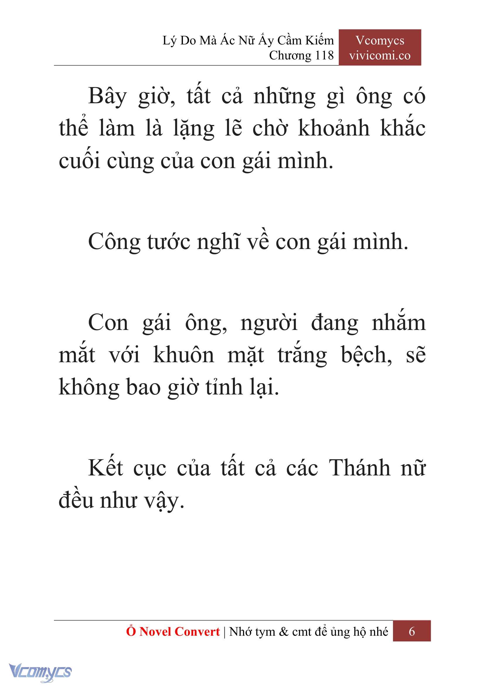 [Novel] Lý Do Mà Ác Nữ Ấy Cầm Kiếm Chap 118 - Trang 2