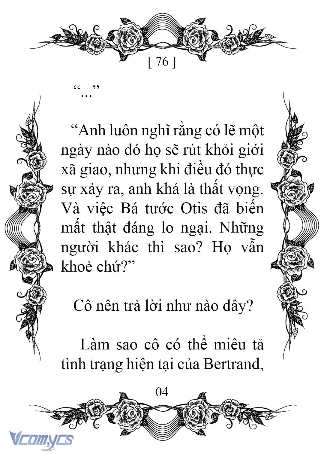 [Novel] Chào Mừng Đến Với Dinh Thự Hoa Hồng Chap 76 - Trang 2