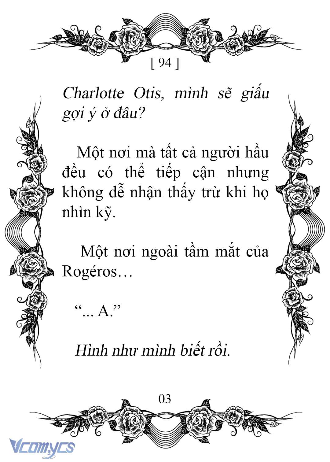 [Novel] Chào Mừng Đến Với Dinh Thự Hoa Hồng Chap 94 - Trang 2