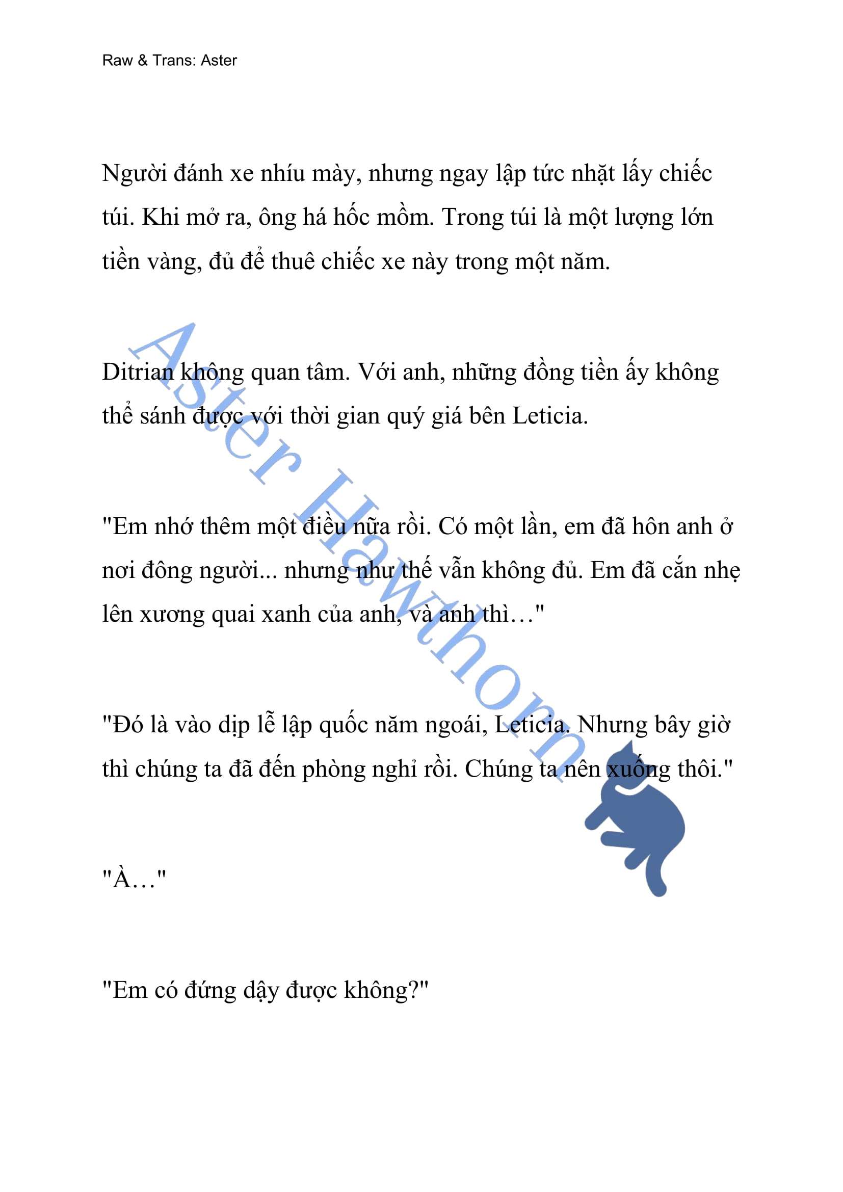 [NOVEL] Ngoại Truyện Cách Để Em Bảo Vệ Anh Chap 97 - Trang 2