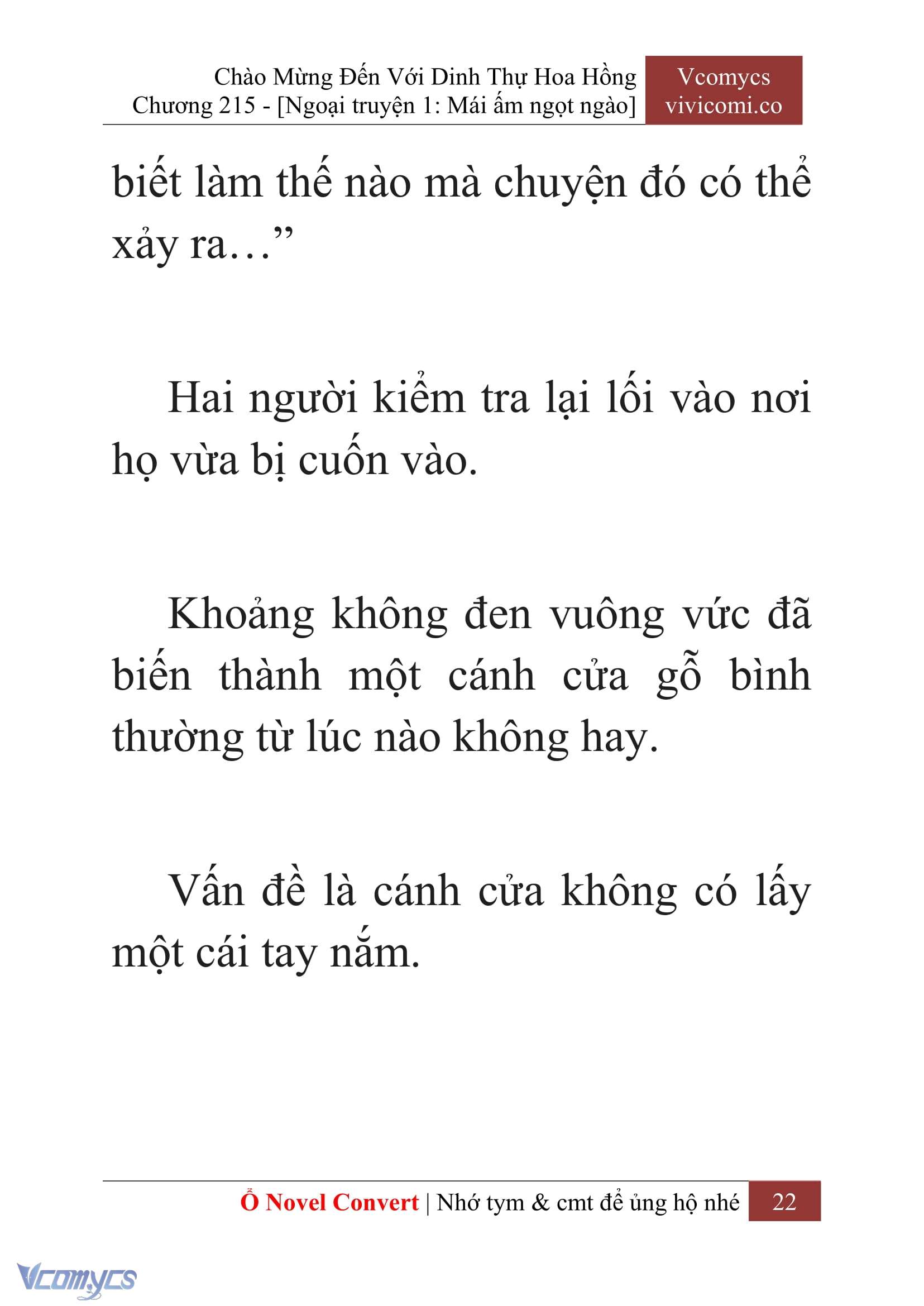 [Novel] Chào Mừng Đến Với Dinh Thự Hoa Hồng Chap 215 - Trang 2