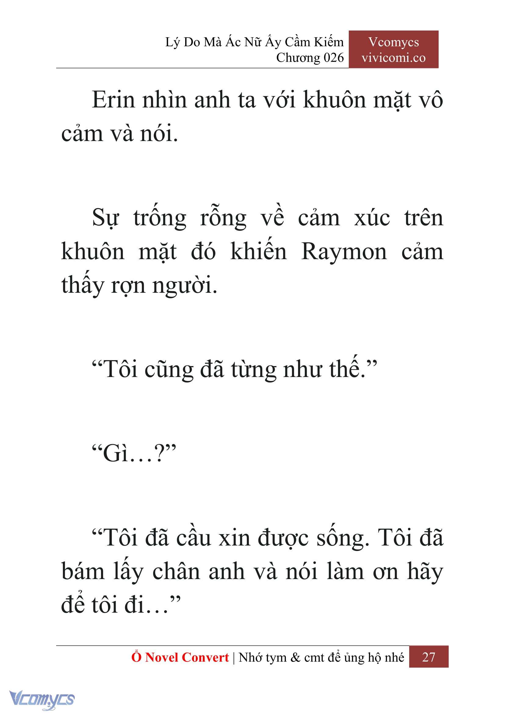 [Novel] Lý Do Mà Ác Nữ Ấy Cầm Kiếm Chap 26 - Trang 2