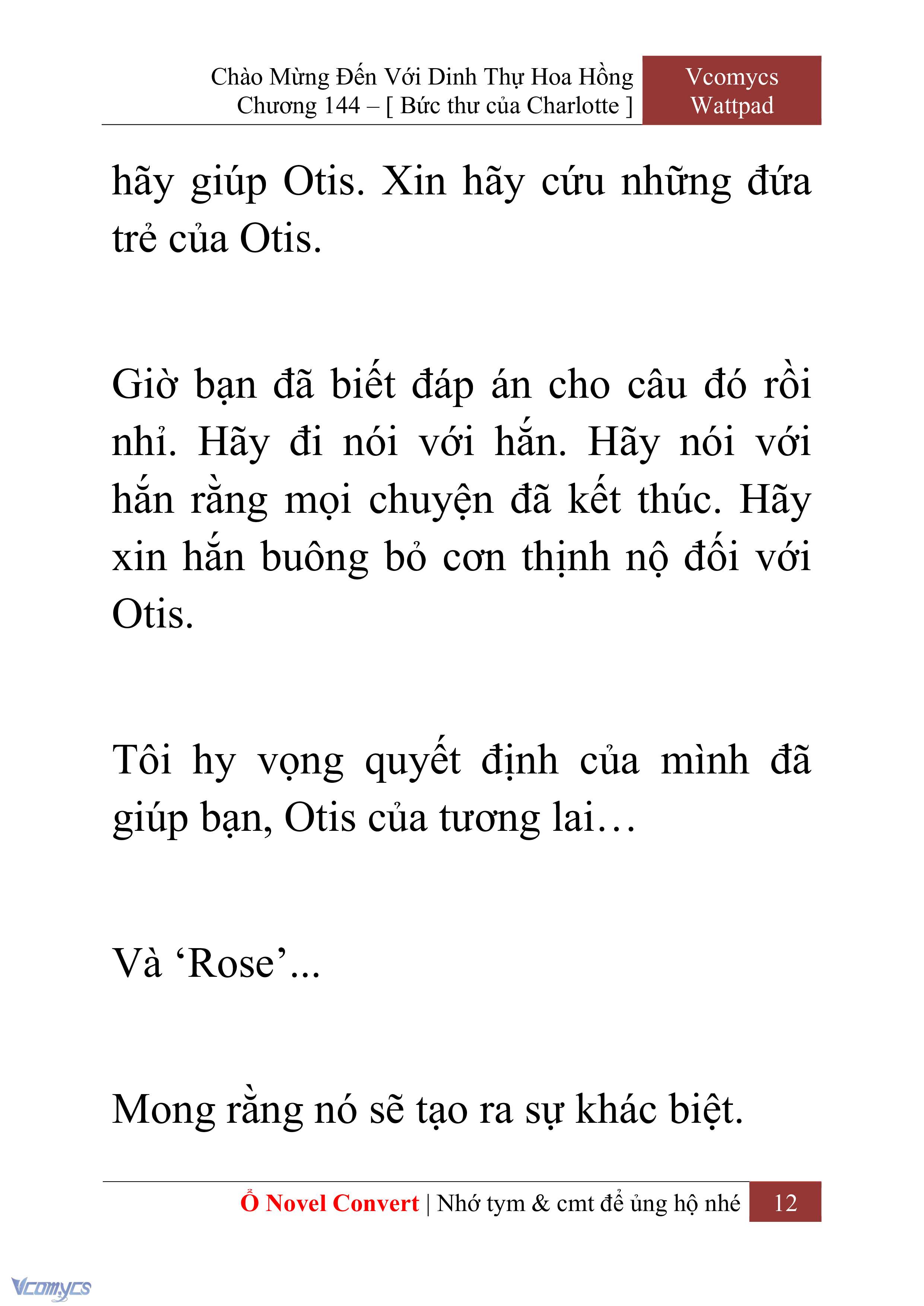 [Novel] Chào Mừng Đến Với Dinh Thự Hoa Hồng Chap 144 - Trang 2