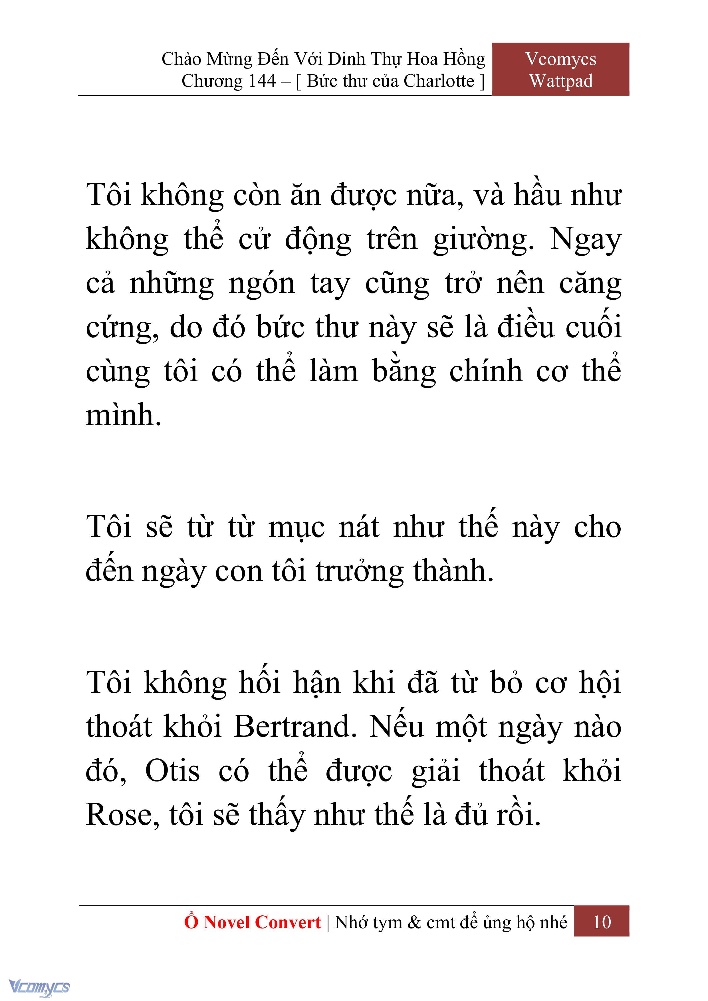 [Novel] Chào Mừng Đến Với Dinh Thự Hoa Hồng Chap 144 - Trang 2