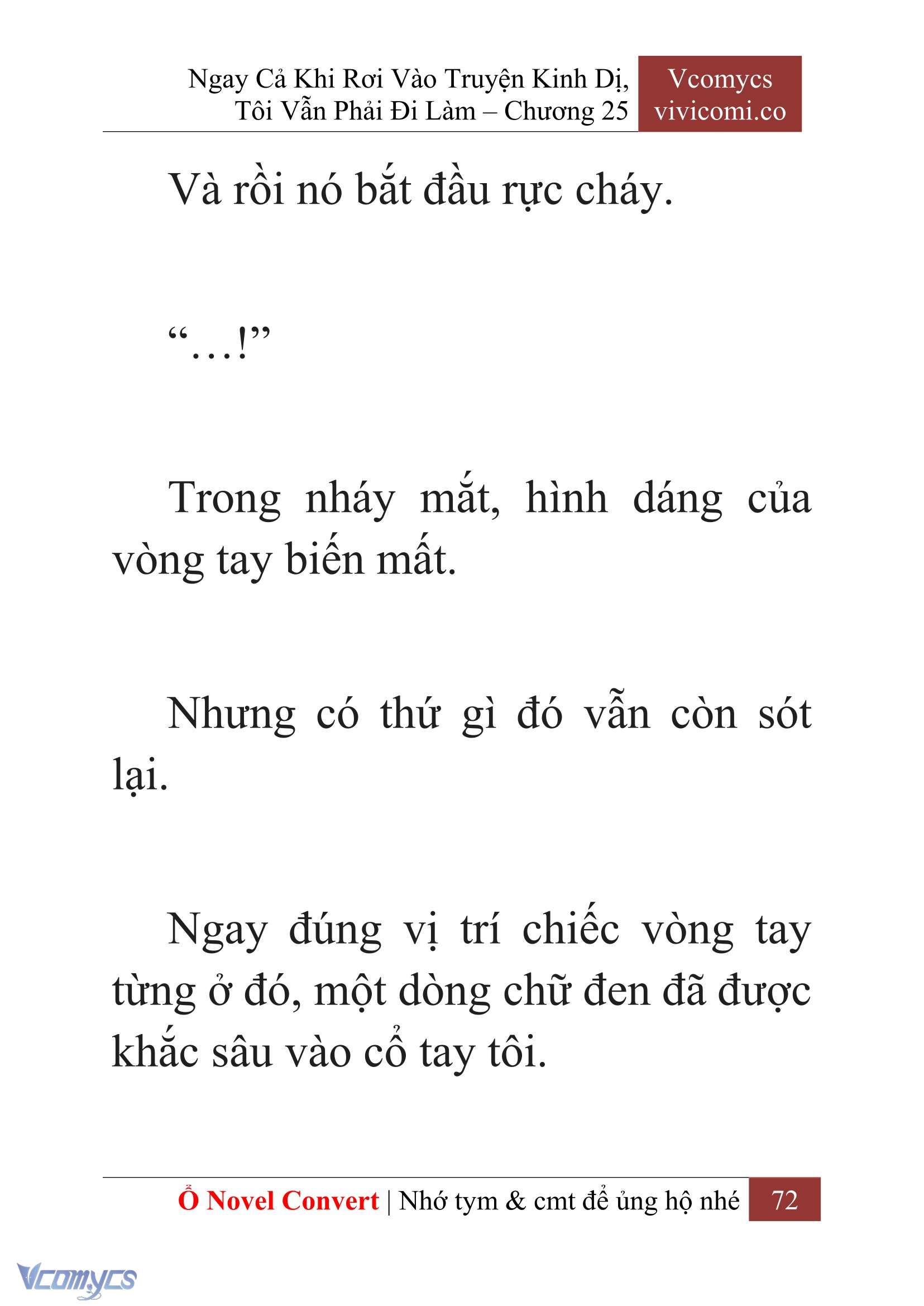 [Novel] Ngay Cả Khi Rơi Vào Truyện Kinh Dị, Tôi Vẫn Phải Đi Làm Chap 25 - Trang 2