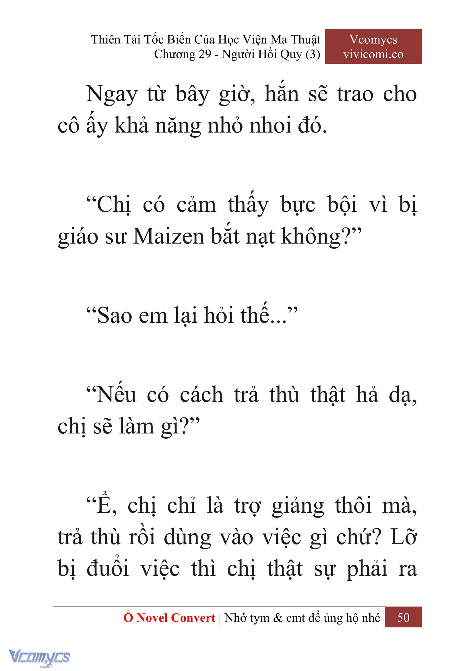 [Novel] Thiên Tài Tốc Biến Của Học Viện Ma Thuật Chap 29 - Trang 2