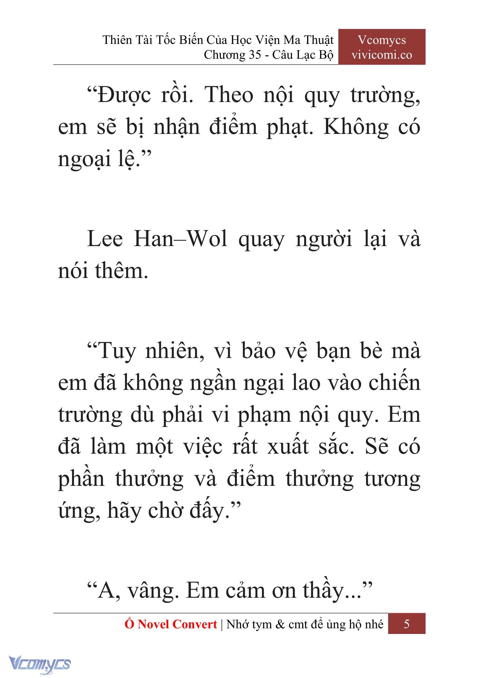 [Novel] Thiên Tài Tốc Biến Của Học Viện Ma Thuật Chap 35 - Next Chap 36