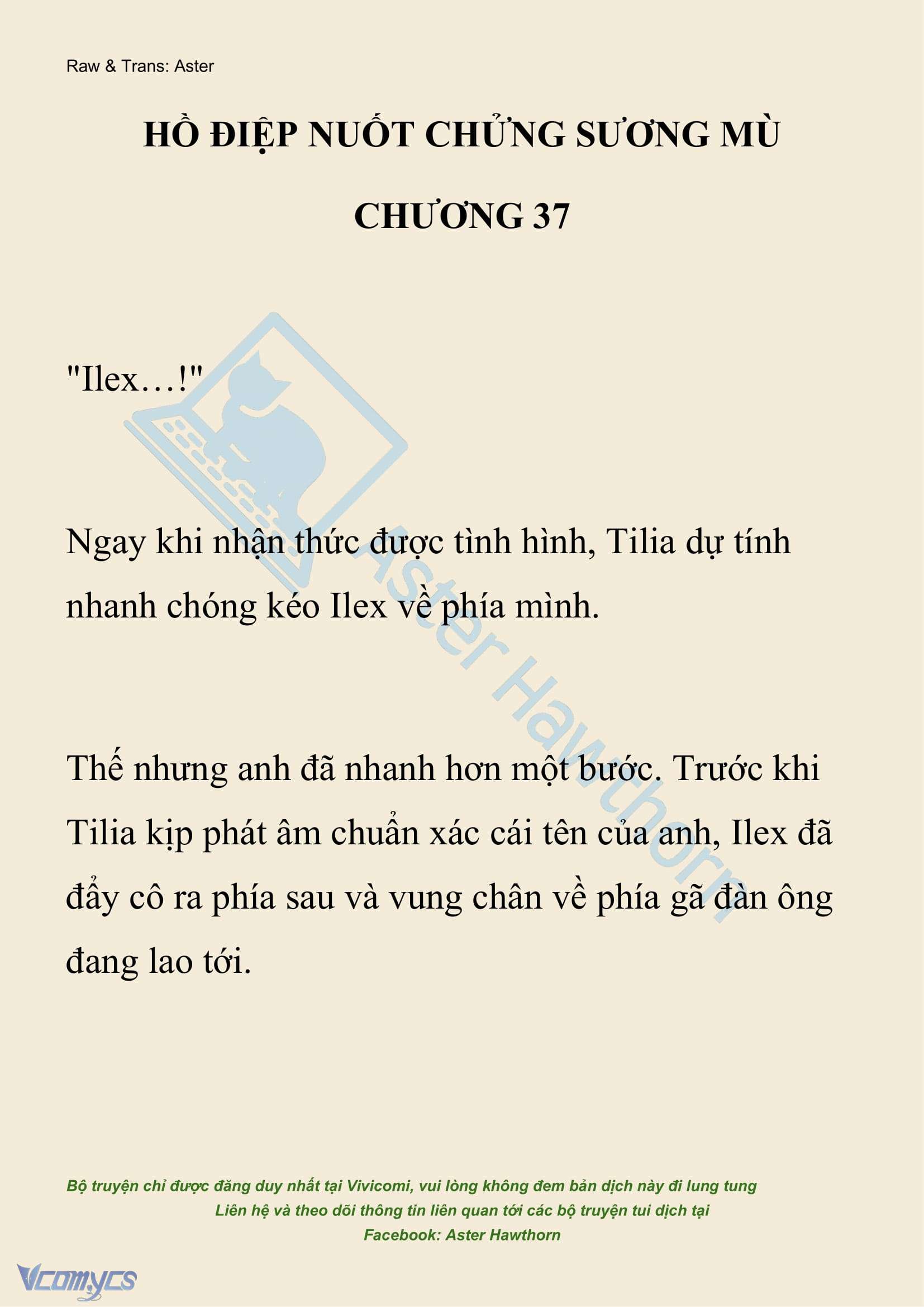 [NOVEL] Hồ Điệp Nuốt Chửng Sương Mù Chap 37 - Trang 2