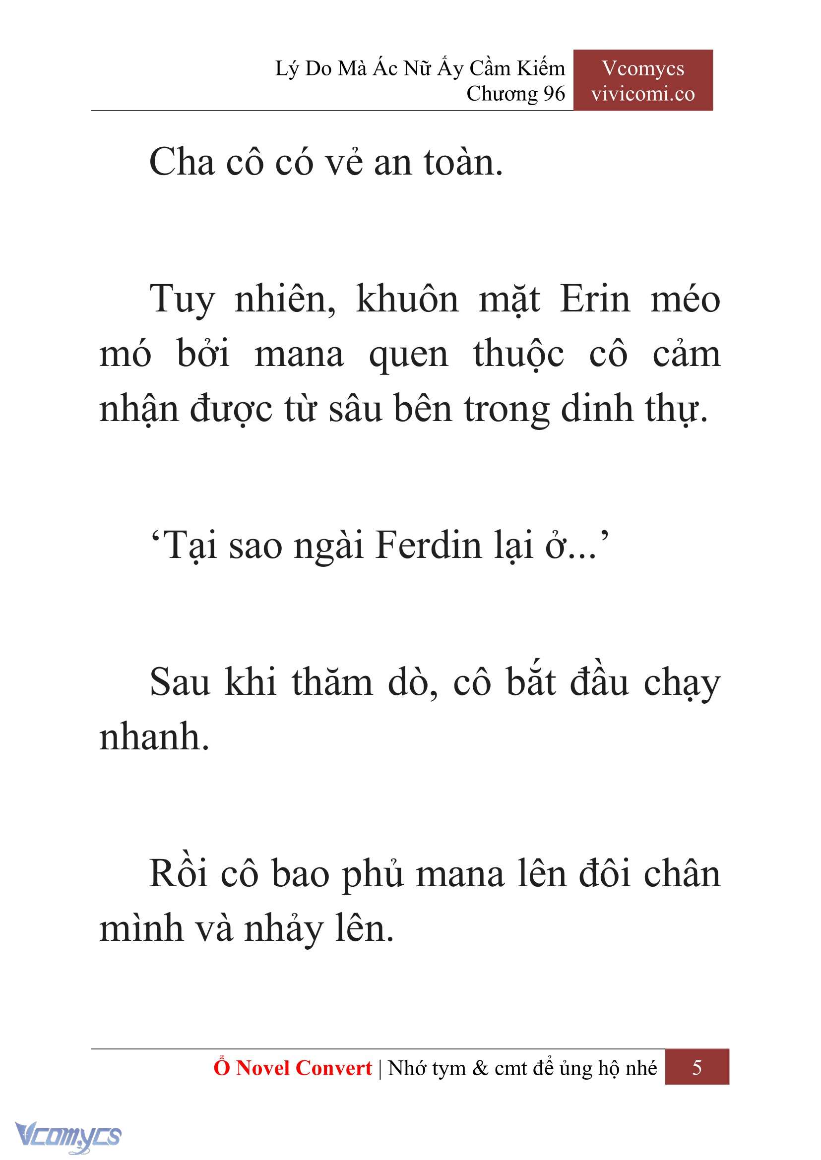 [Novel] Lý Do Mà Ác Nữ Ấy Cầm Kiếm Chap 96 - Trang 2