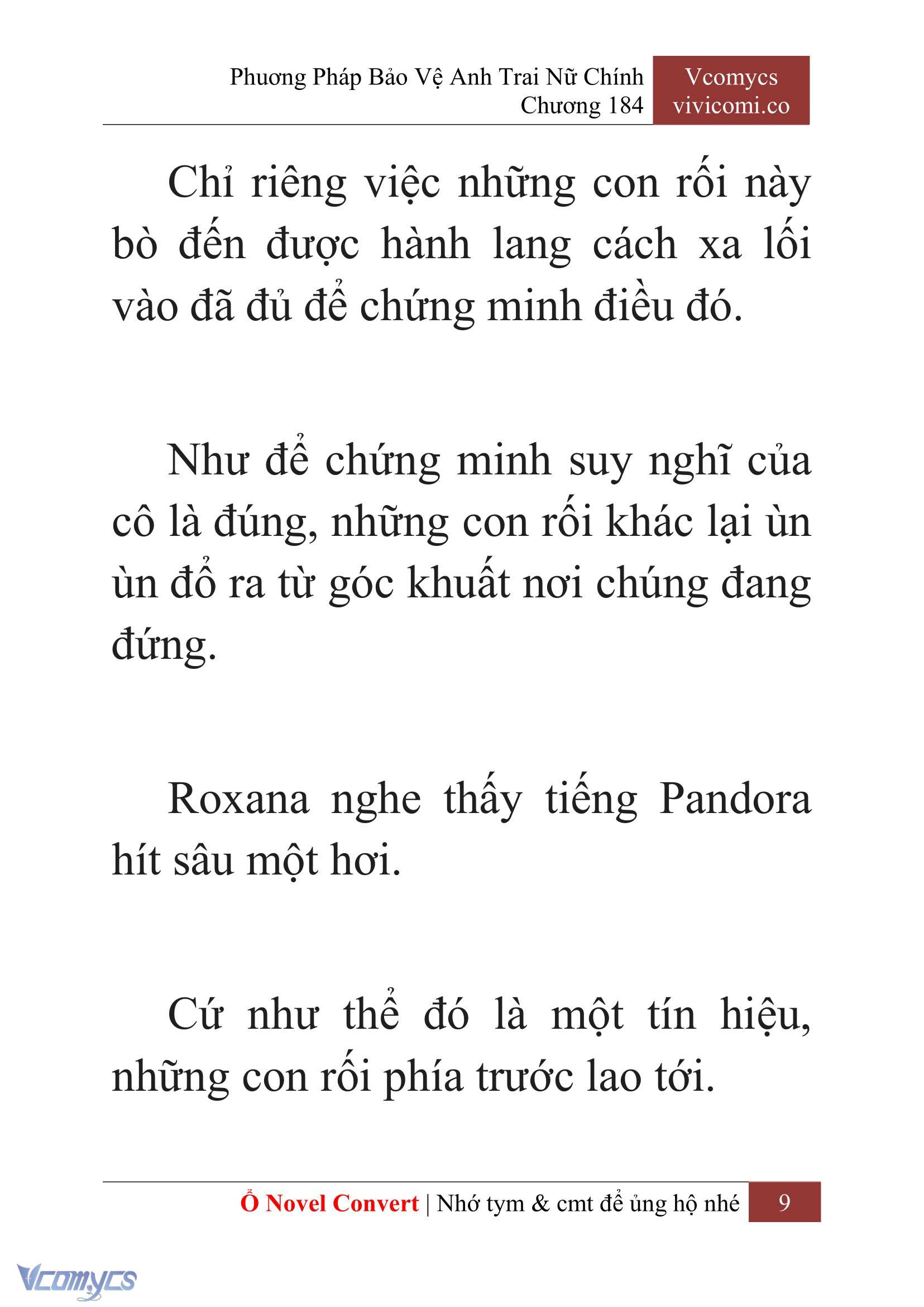 [Novel] Phương Pháp Bảo Vệ Anh Trai Nữ Chính Chap 184 - Trang 2