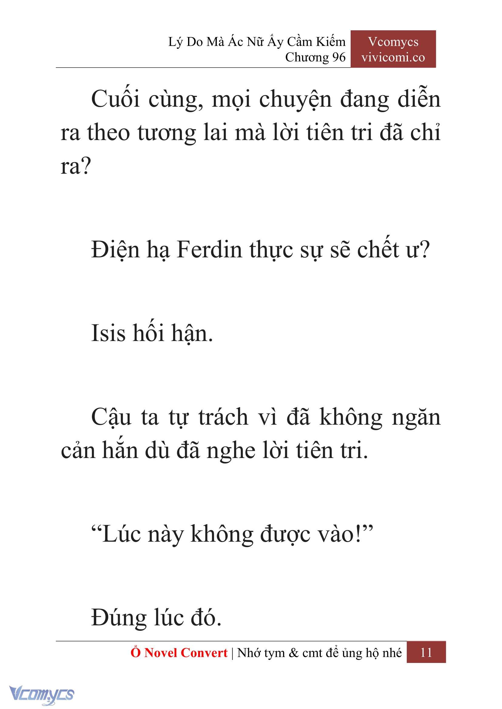 [Novel] Lý Do Mà Ác Nữ Ấy Cầm Kiếm Chap 96 - Trang 2