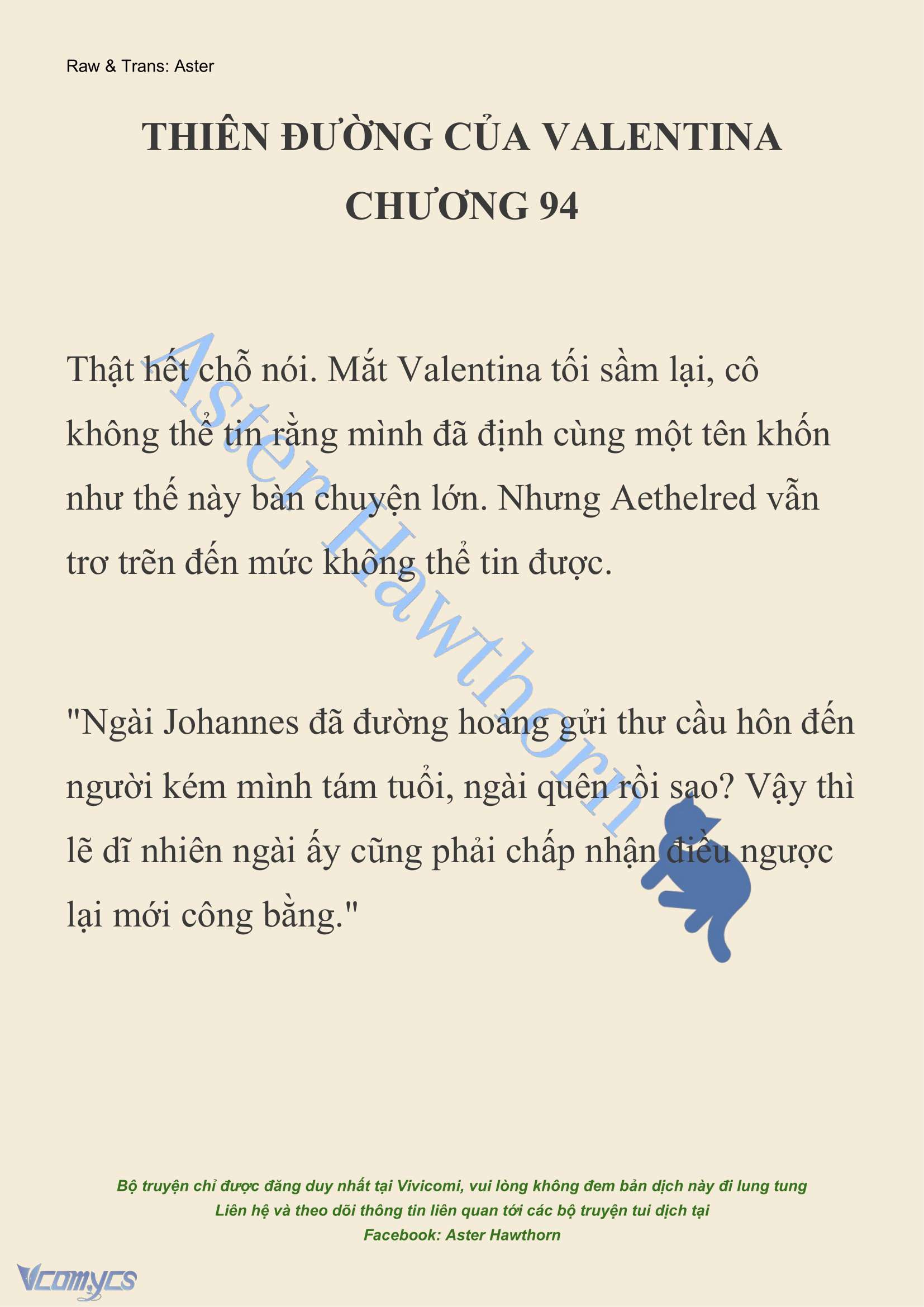 [NOVEL] Thiên Đường Của Valentina Chap 94 - Next Chap 95