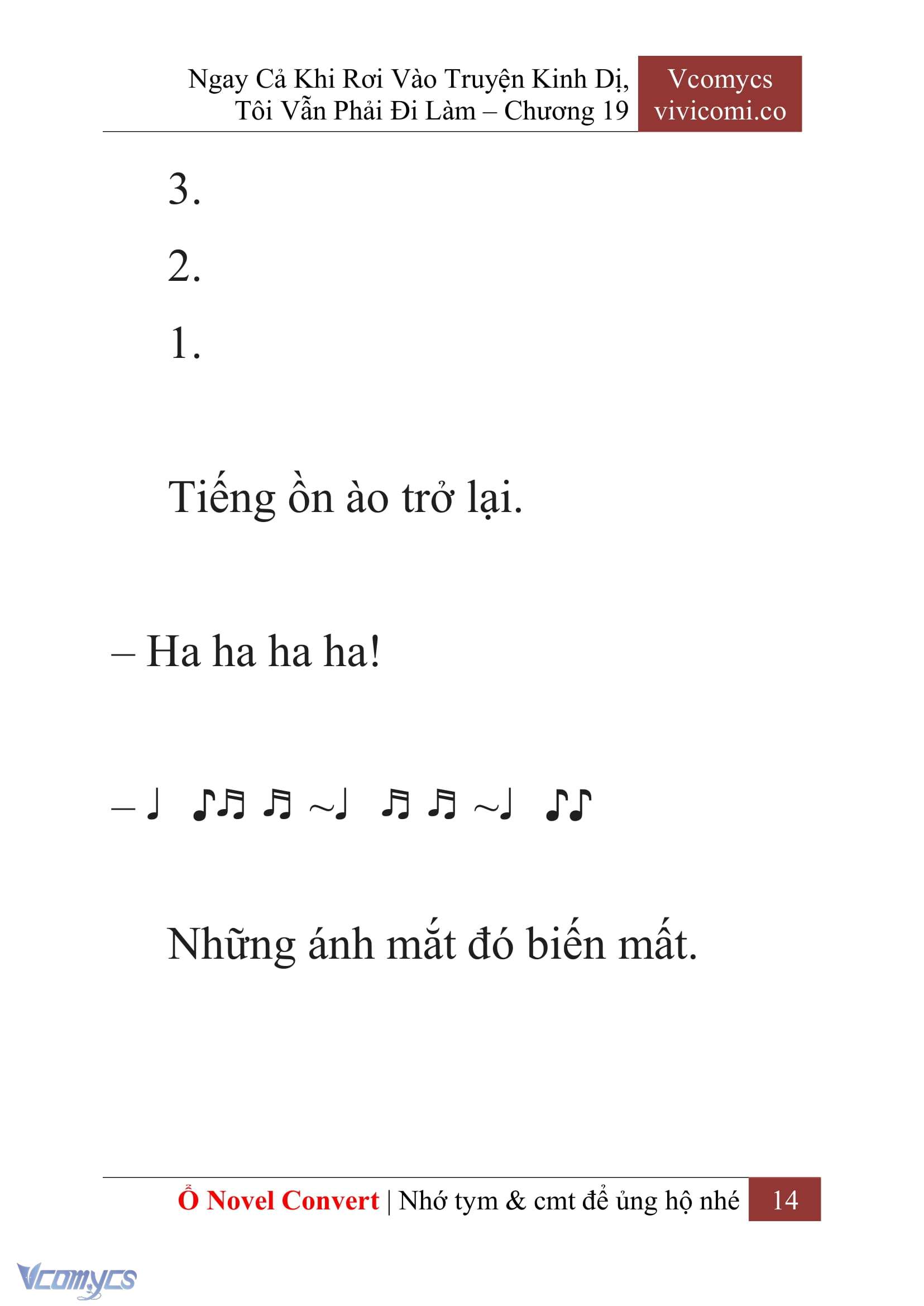 [Novel] Ngay Cả Khi Rơi Vào Truyện Kinh Dị, Tôi Vẫn Phải Đi Làm Chap 19 - Trang 2