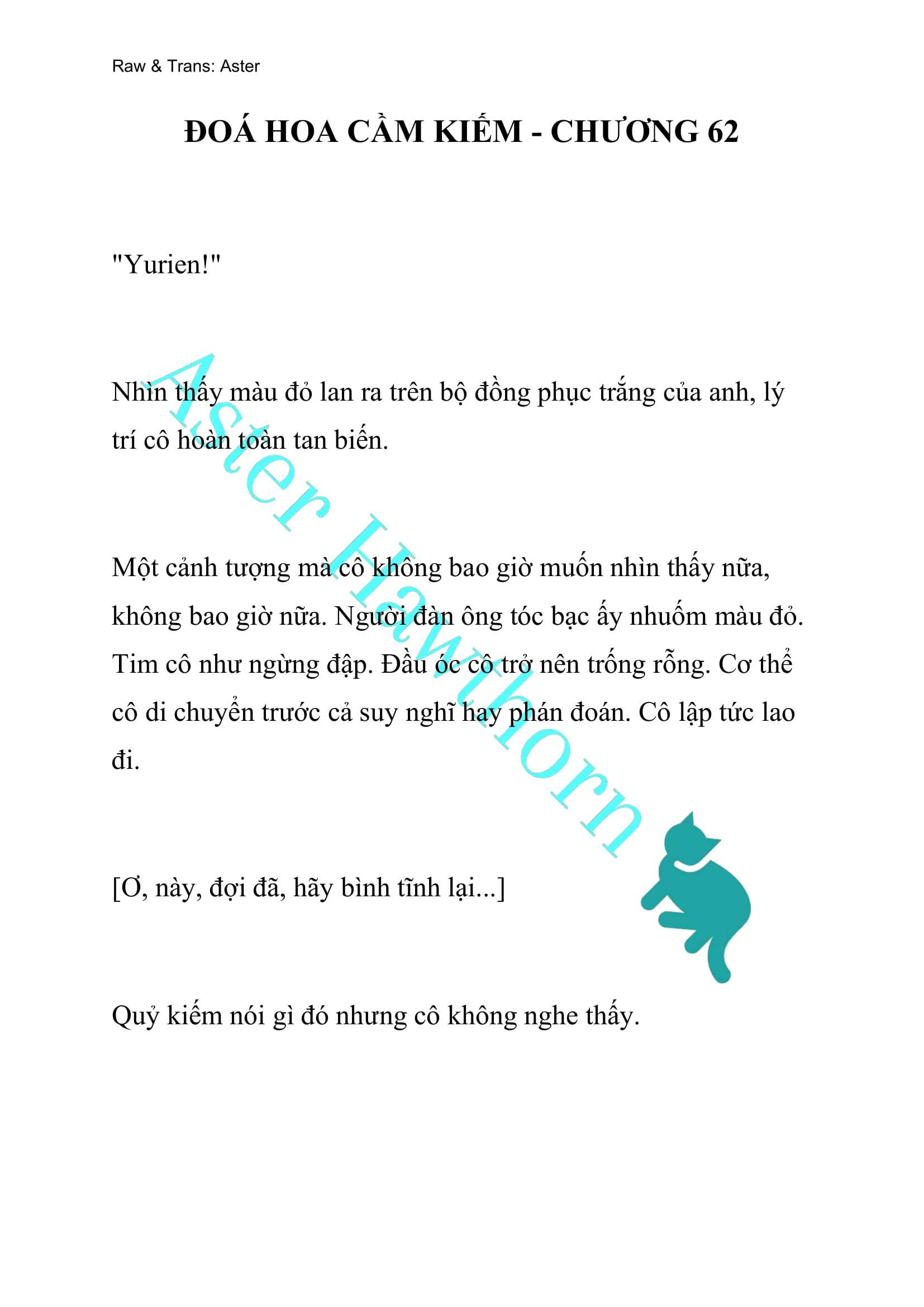 [NOVEL] Đóa Hoa Cầm Kiếm Chap 62 - Next Chap 63